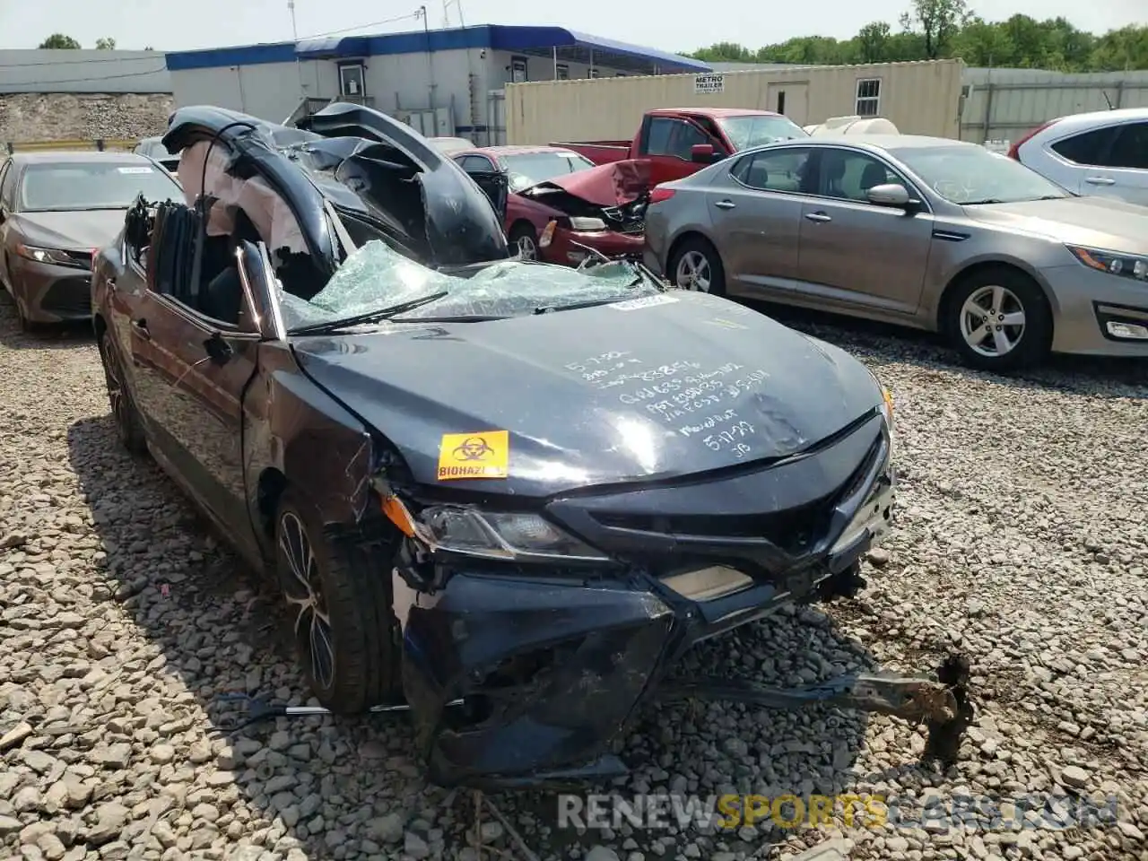 1 Photograph of a damaged car 4T1B11HK4KU679313 TOYOTA CAMRY 2019