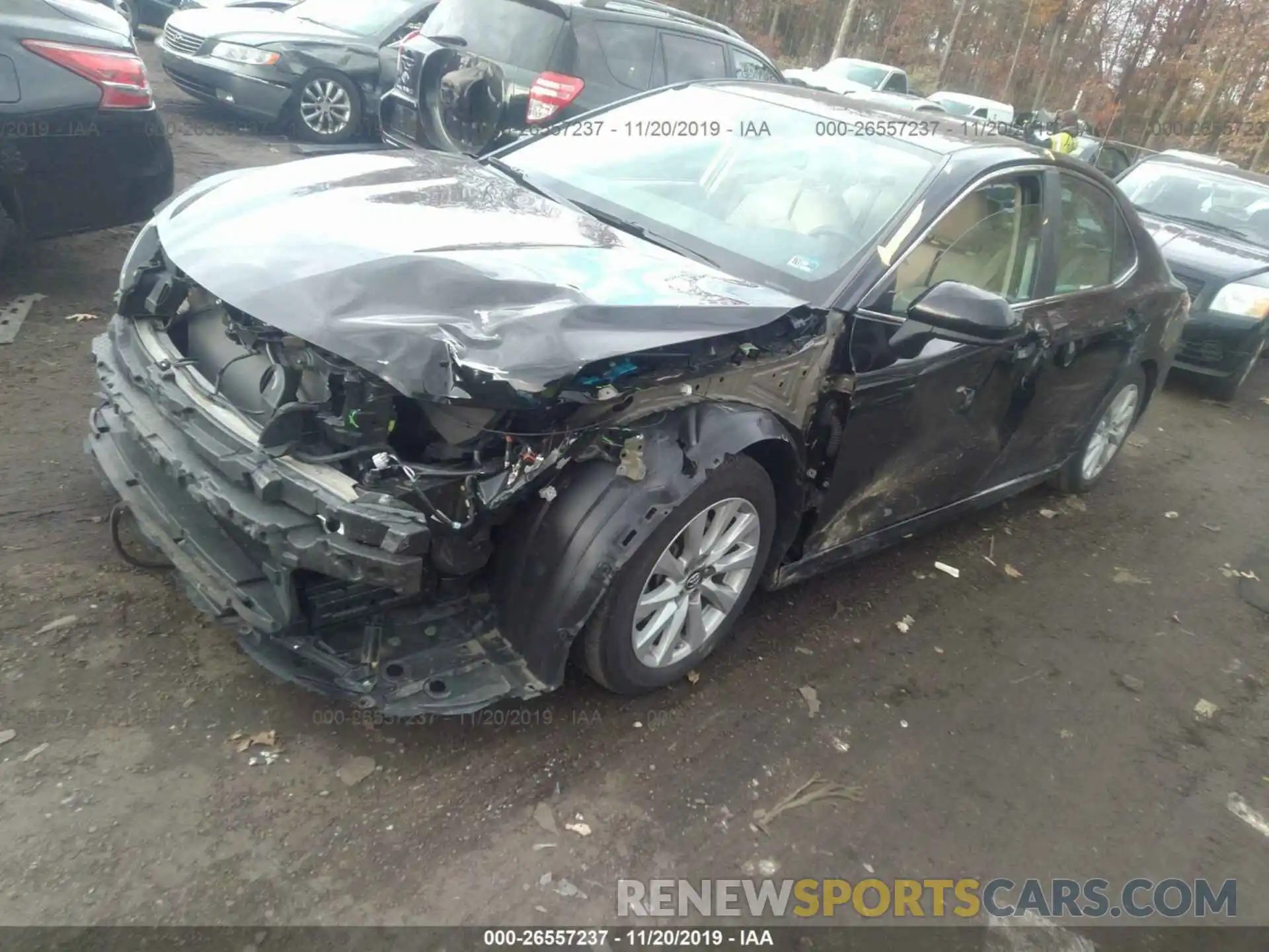 2 Photograph of a damaged car 4T1B11HK4KU680333 TOYOTA CAMRY 2019