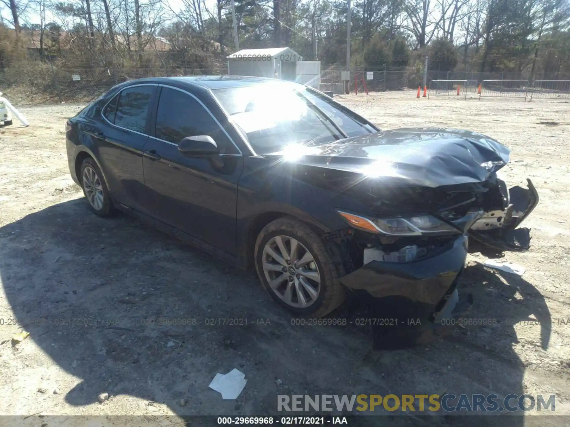 1 Photograph of a damaged car 4T1B11HK4KU683362 TOYOTA CAMRY 2019