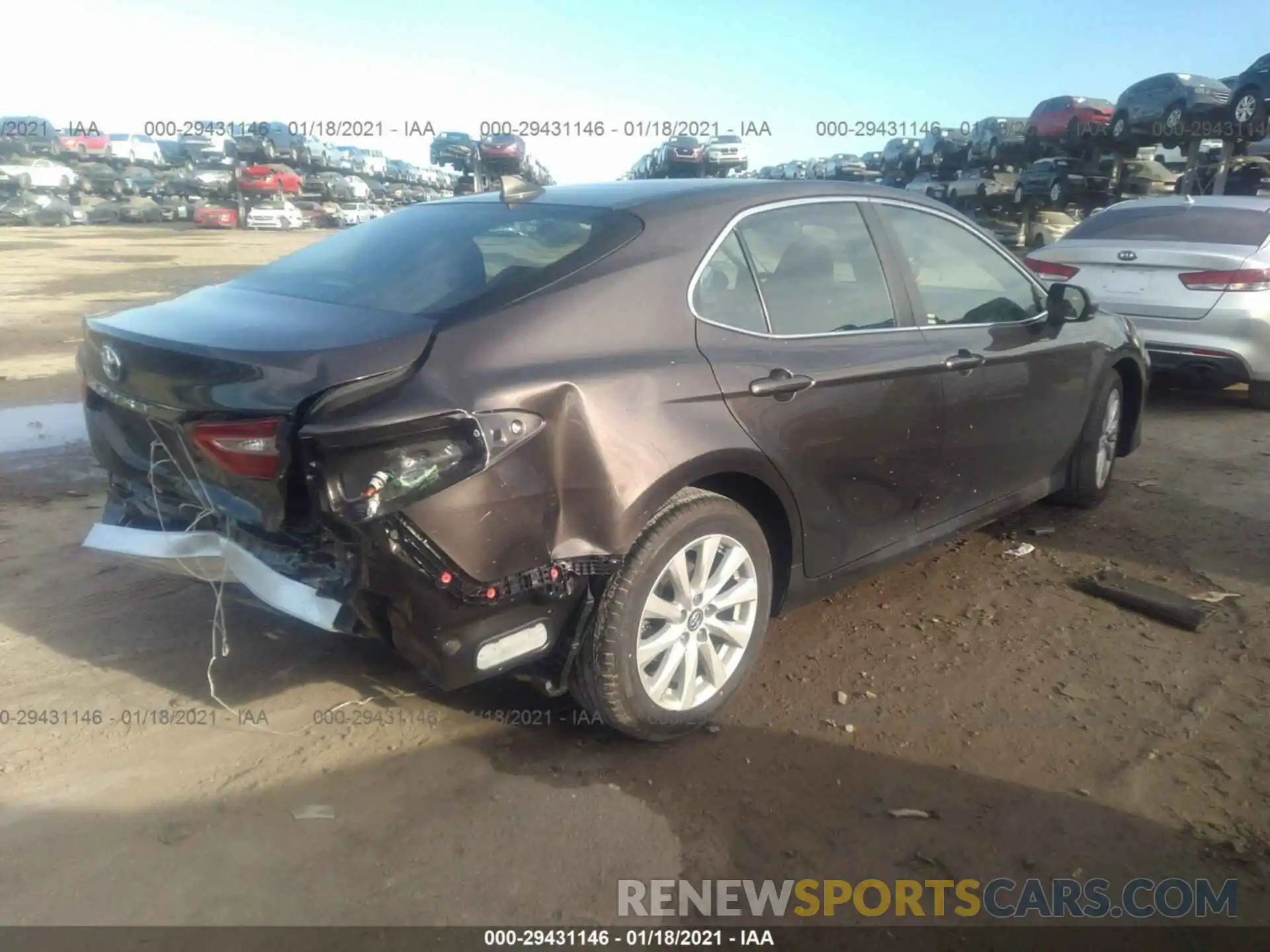 4 Photograph of a damaged car 4T1B11HK4KU684799 TOYOTA CAMRY 2019