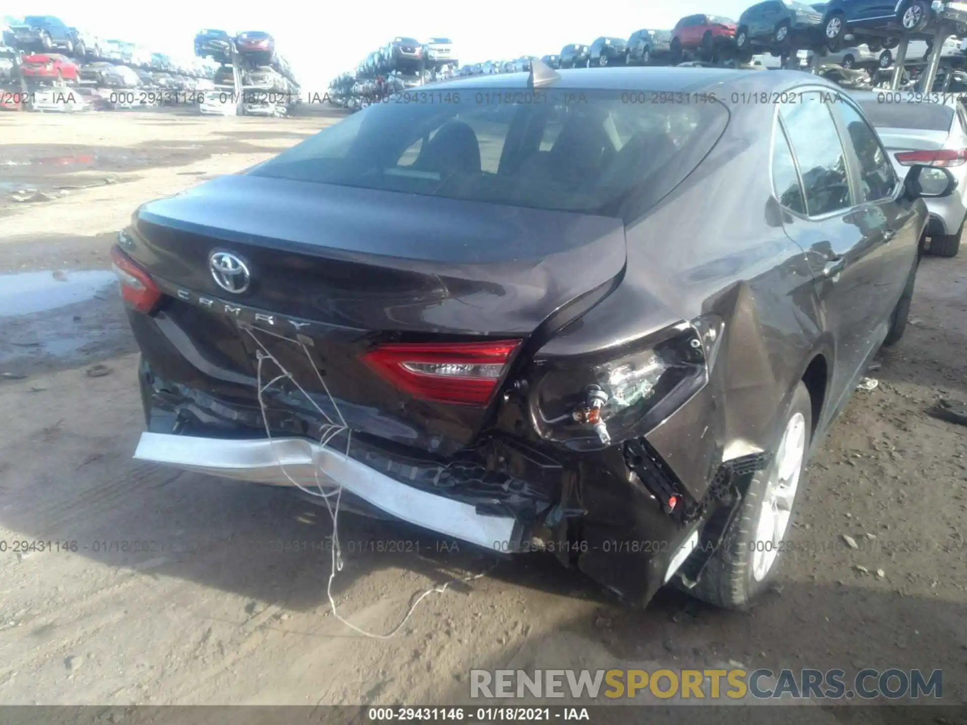 6 Photograph of a damaged car 4T1B11HK4KU684799 TOYOTA CAMRY 2019