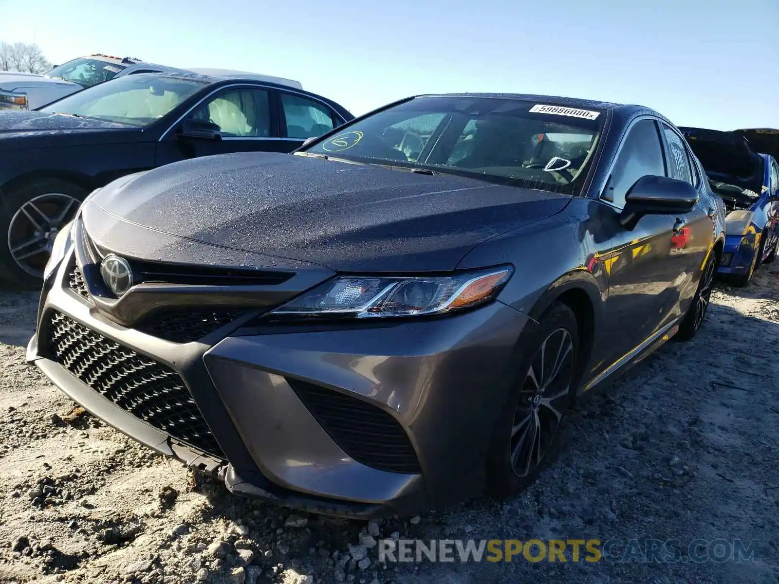 2 Photograph of a damaged car 4T1B11HK4KU685855 TOYOTA CAMRY 2019