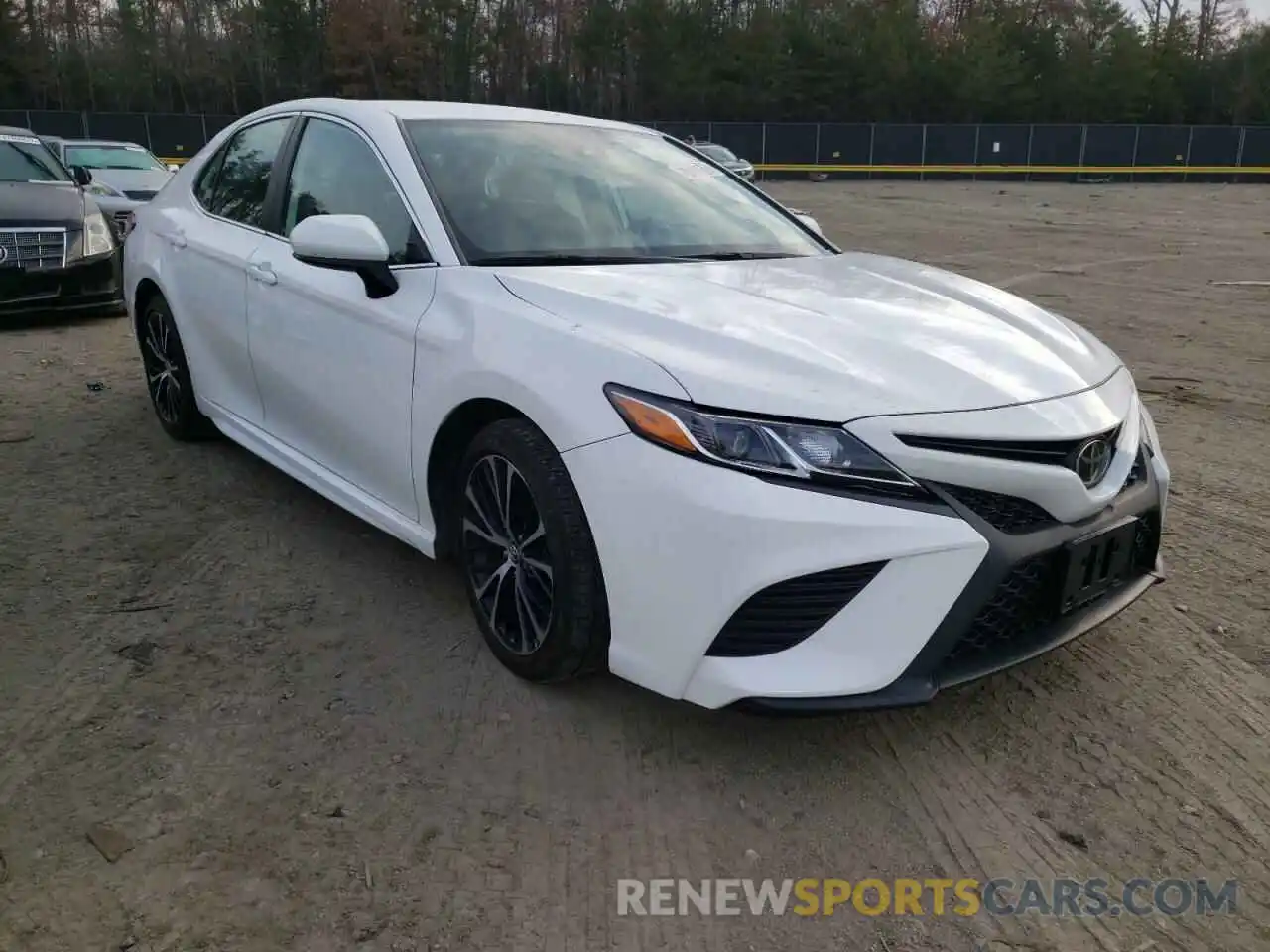 1 Photograph of a damaged car 4T1B11HK4KU687315 TOYOTA CAMRY 2019