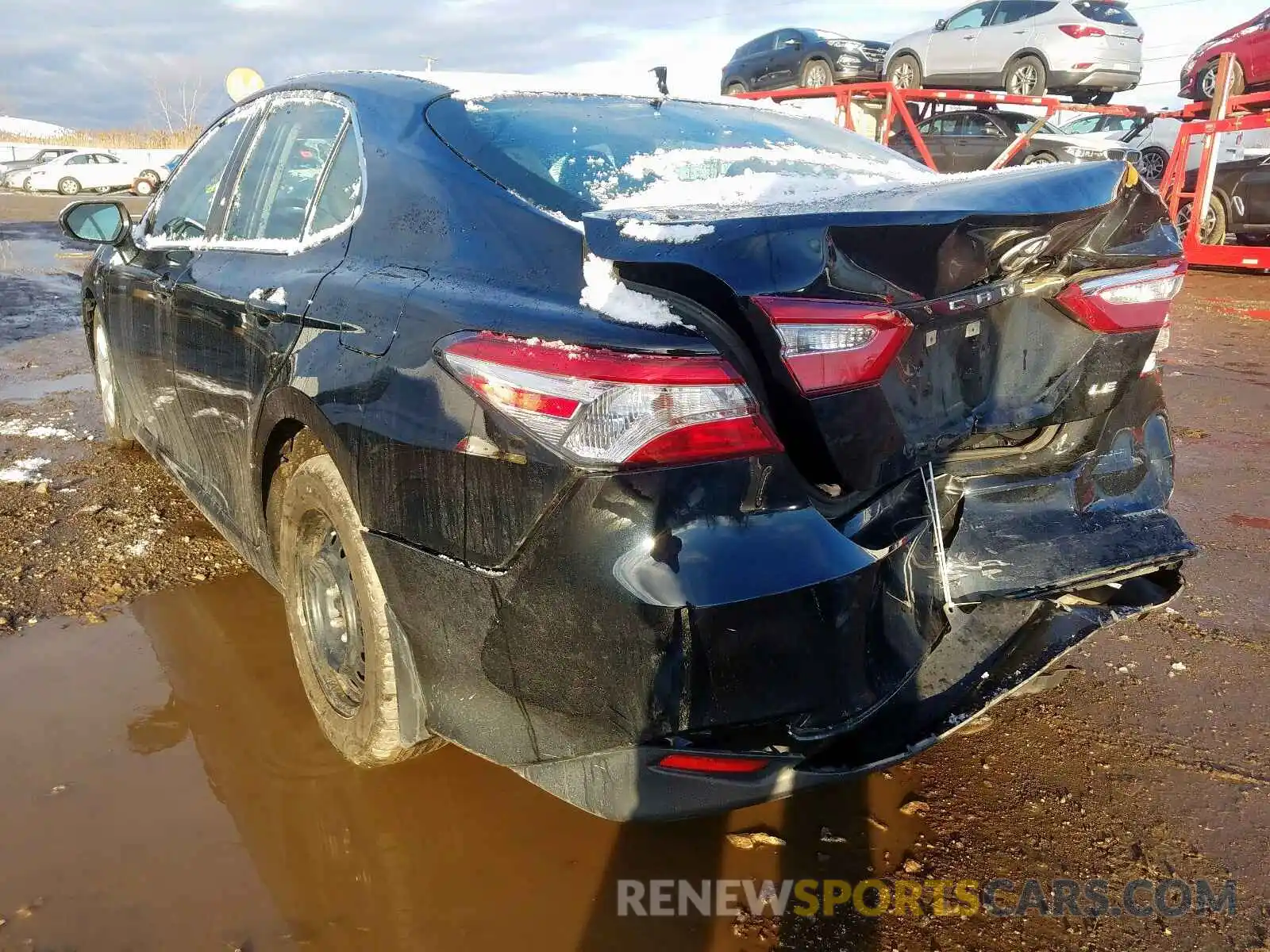 3 Photograph of a damaged car 4T1B11HK4KU687802 TOYOTA CAMRY 2019