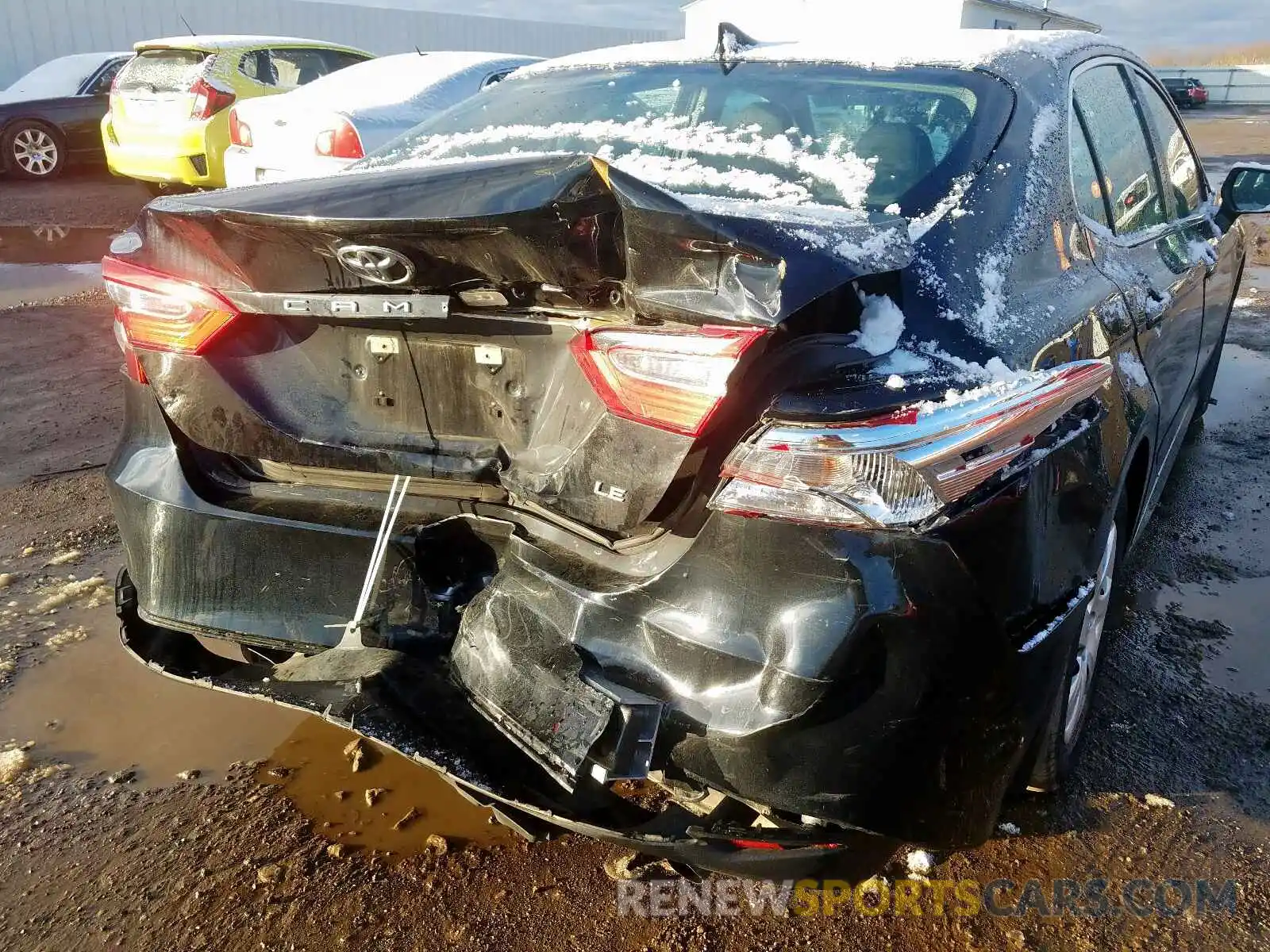 9 Photograph of a damaged car 4T1B11HK4KU687802 TOYOTA CAMRY 2019