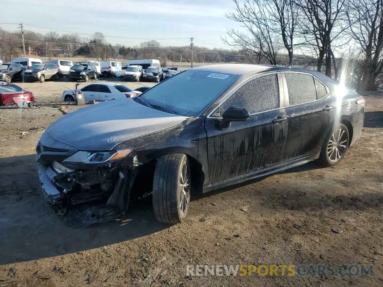 1 Photograph of a damaged car 4T1B11HK4KU689517 TOYOTA CAMRY 2019