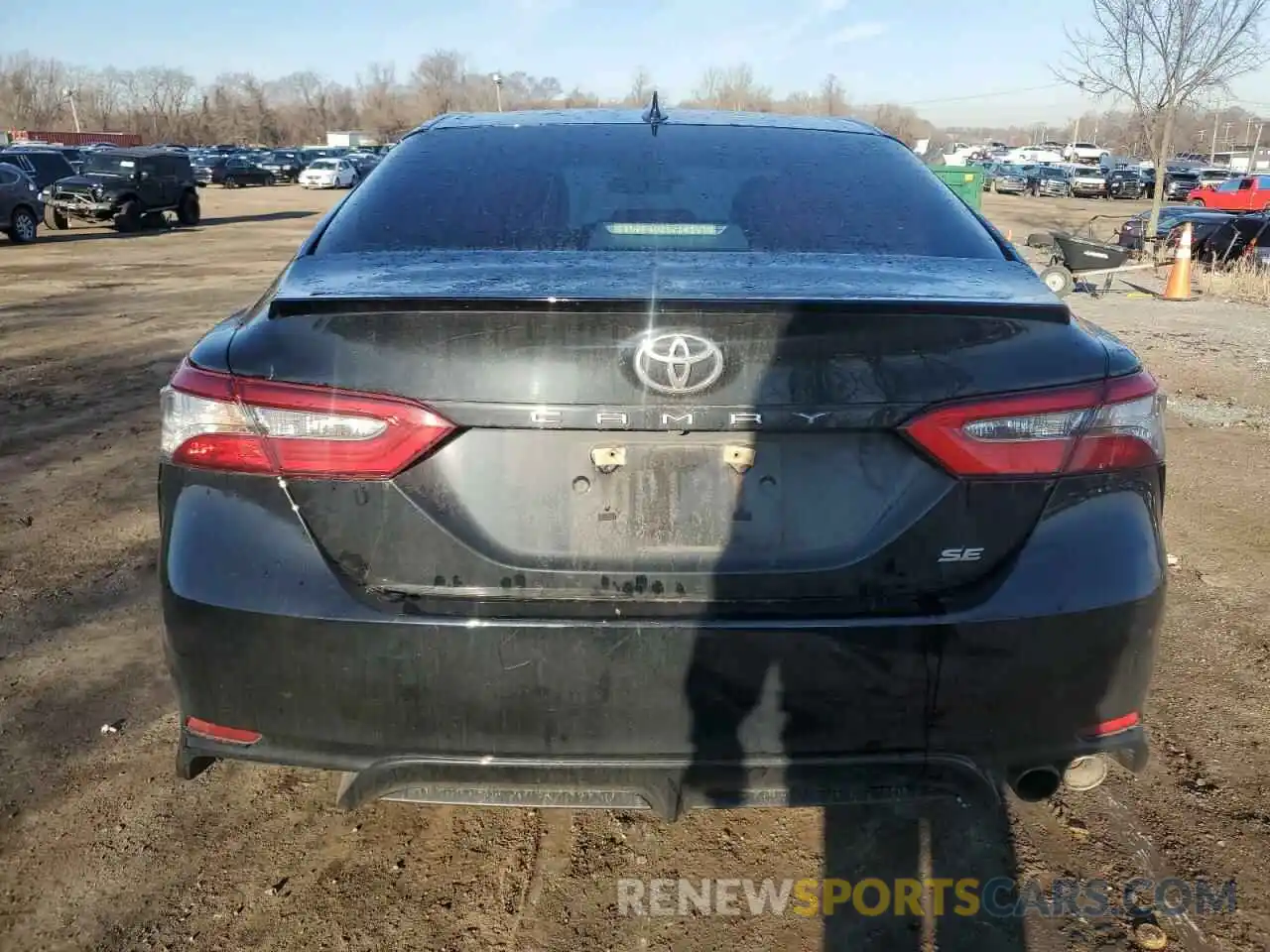 6 Photograph of a damaged car 4T1B11HK4KU689517 TOYOTA CAMRY 2019