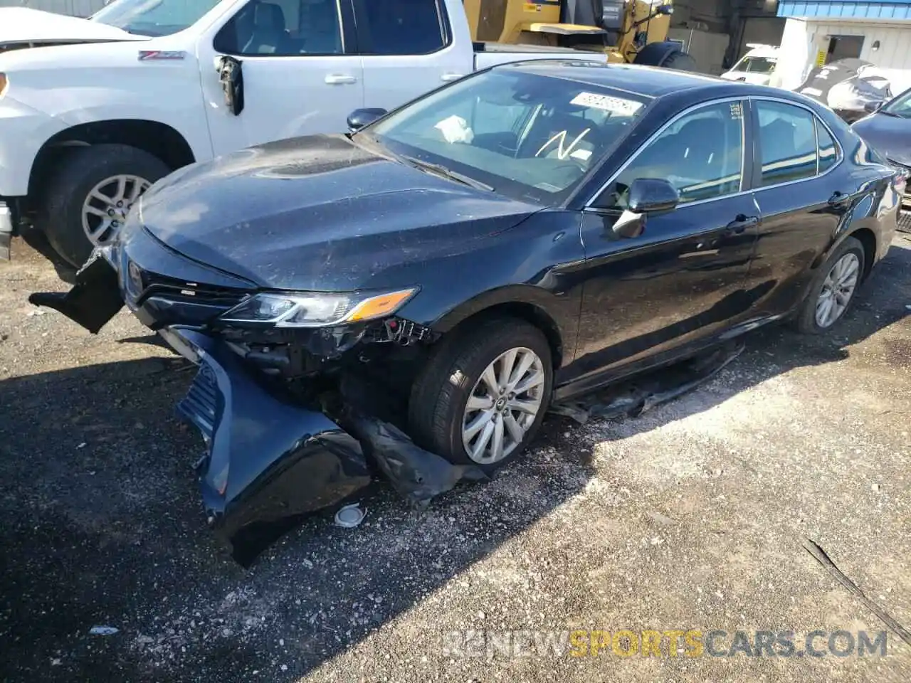 2 Photograph of a damaged car 4T1B11HK4KU690862 TOYOTA CAMRY 2019