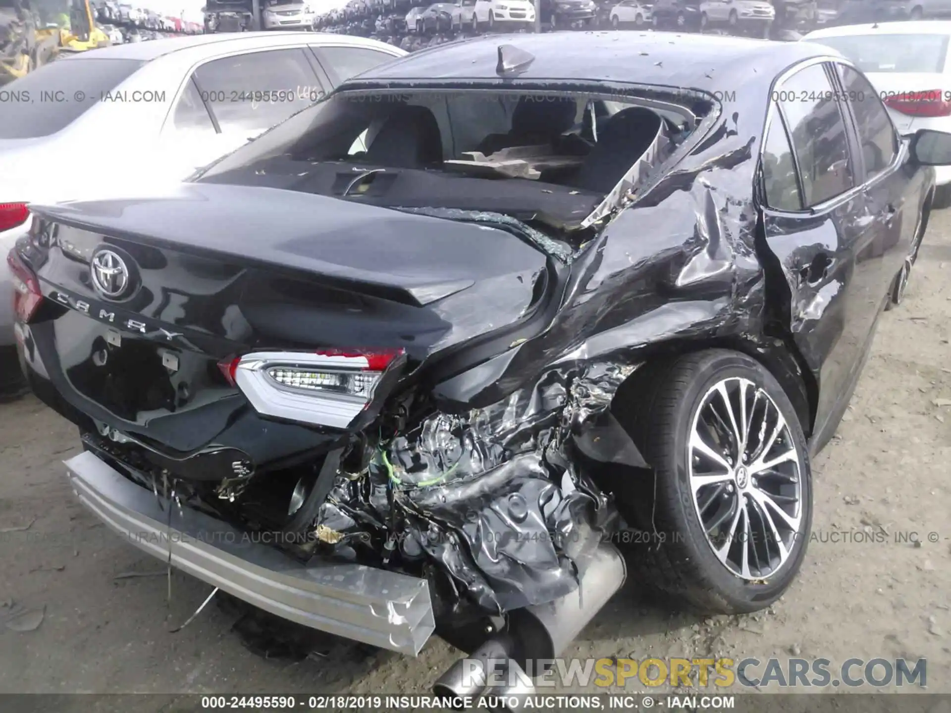 6 Photograph of a damaged car 4T1B11HK4KU690960 TOYOTA CAMRY 2019