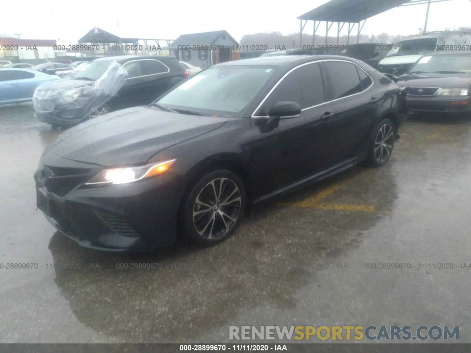 2 Photograph of a damaged car 4T1B11HK4KU692398 TOYOTA CAMRY 2019