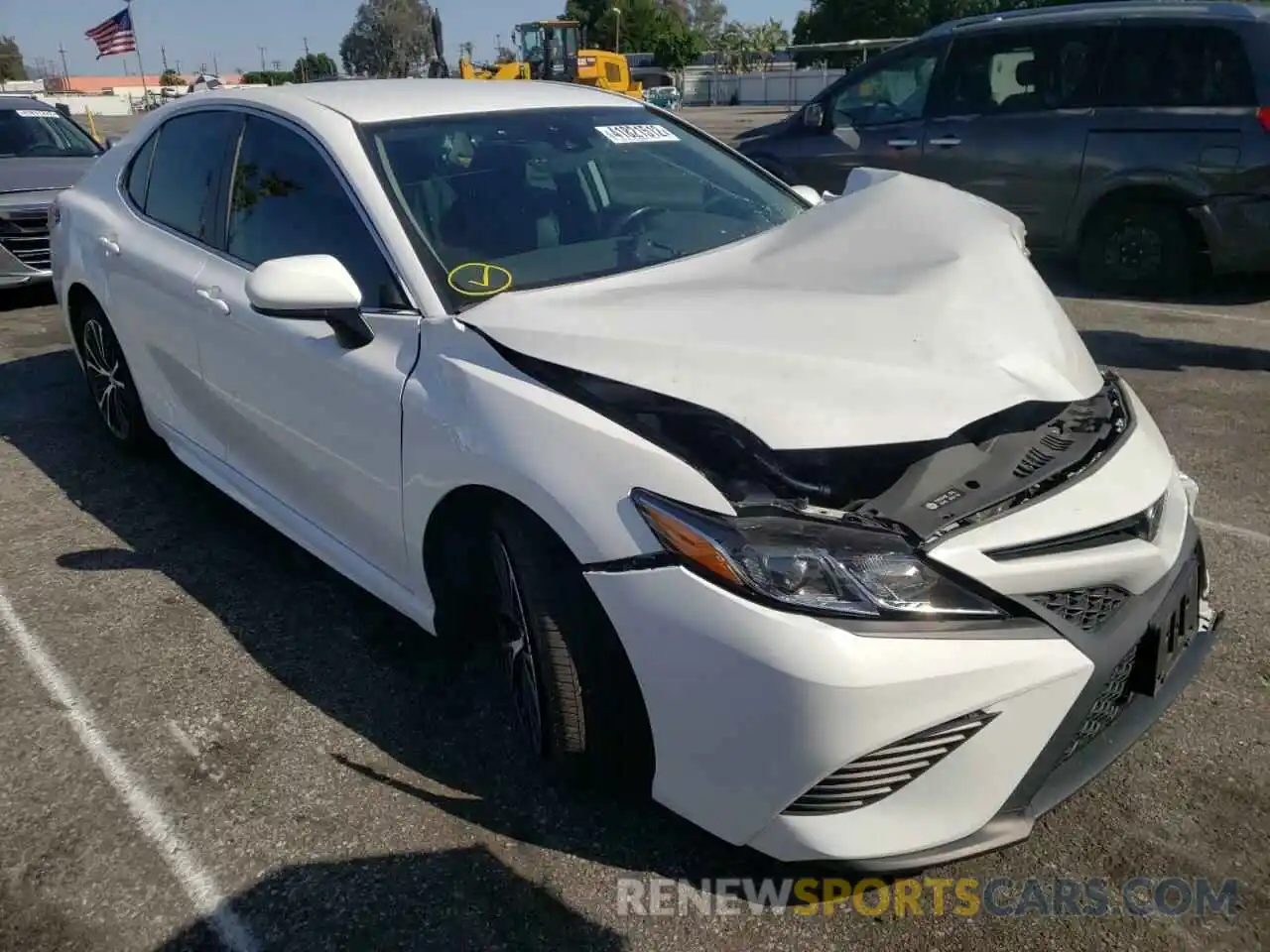 1 Photograph of a damaged car 4T1B11HK4KU694605 TOYOTA CAMRY 2019