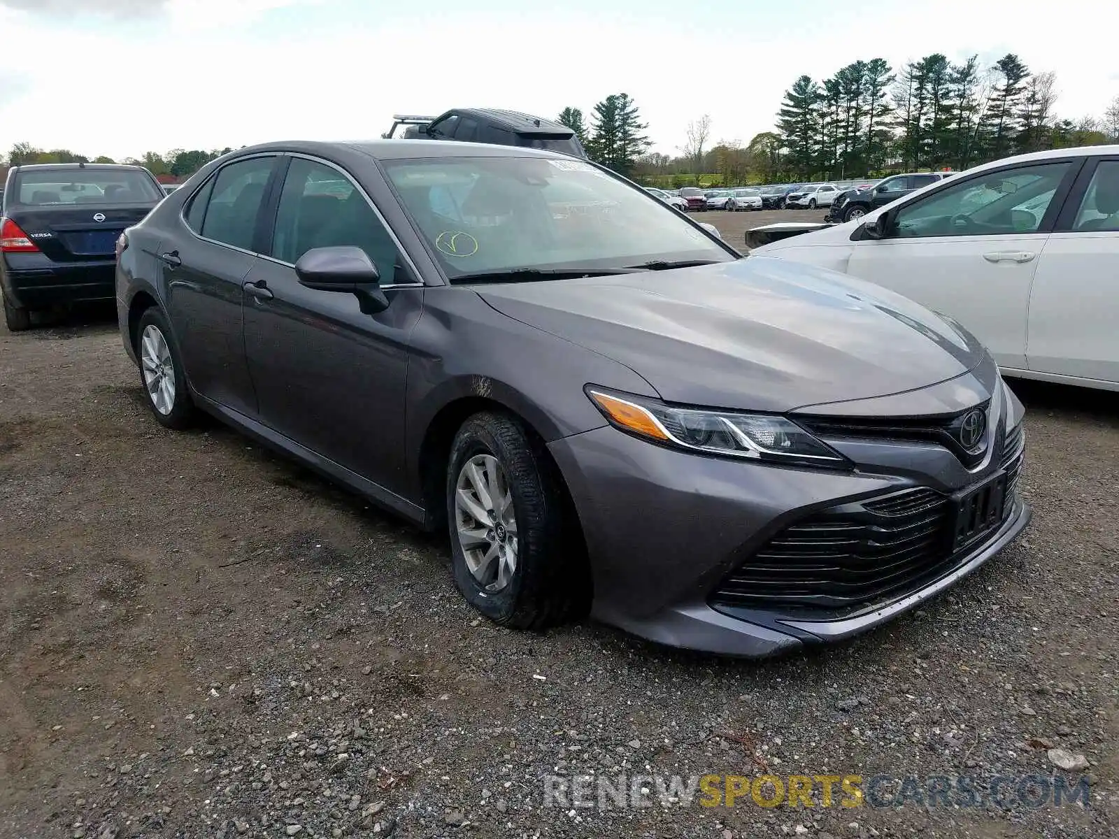 1 Photograph of a damaged car 4T1B11HK4KU697391 TOYOTA CAMRY 2019