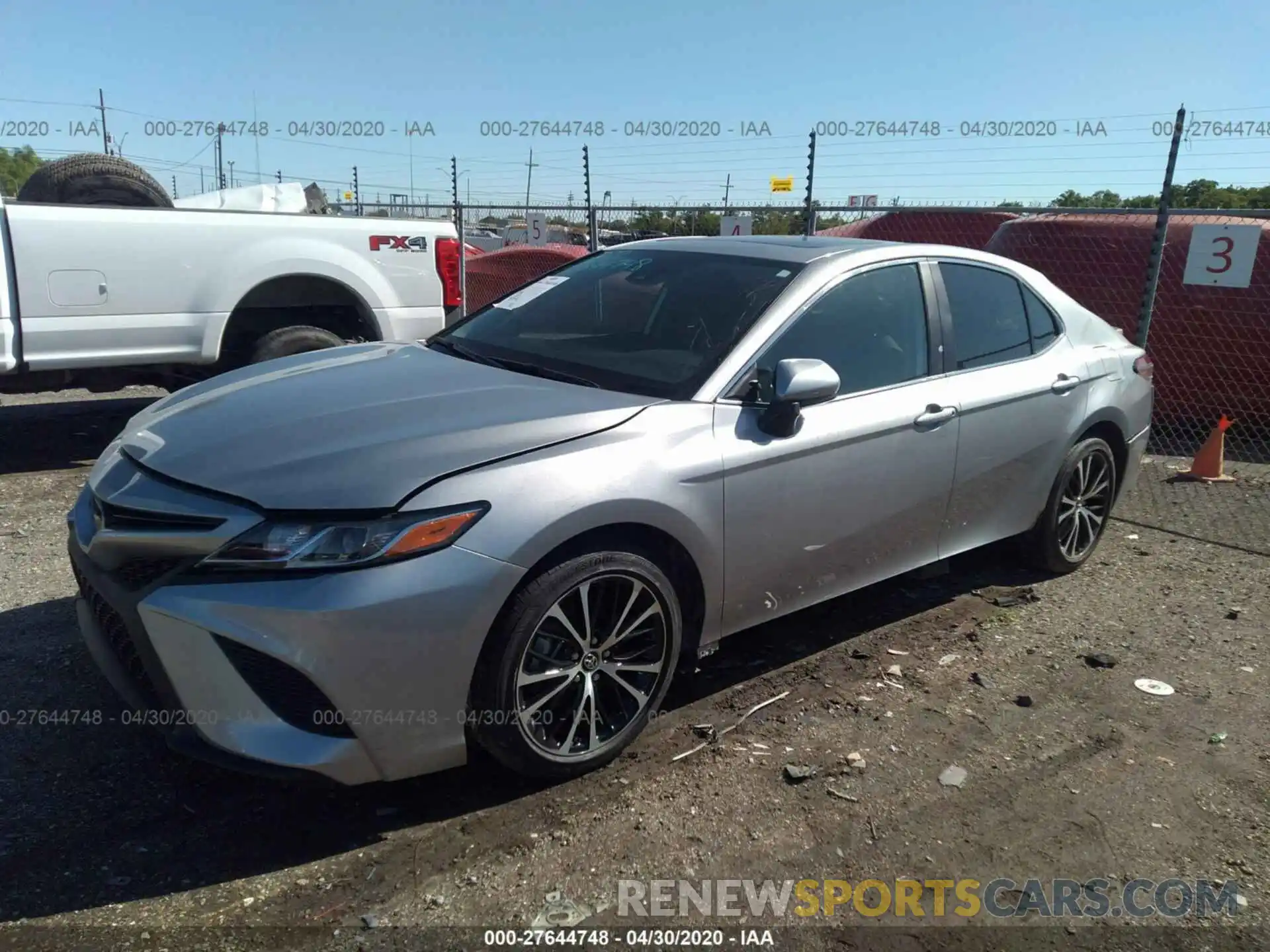 2 Photograph of a damaged car 4T1B11HK4KU698394 TOYOTA CAMRY 2019