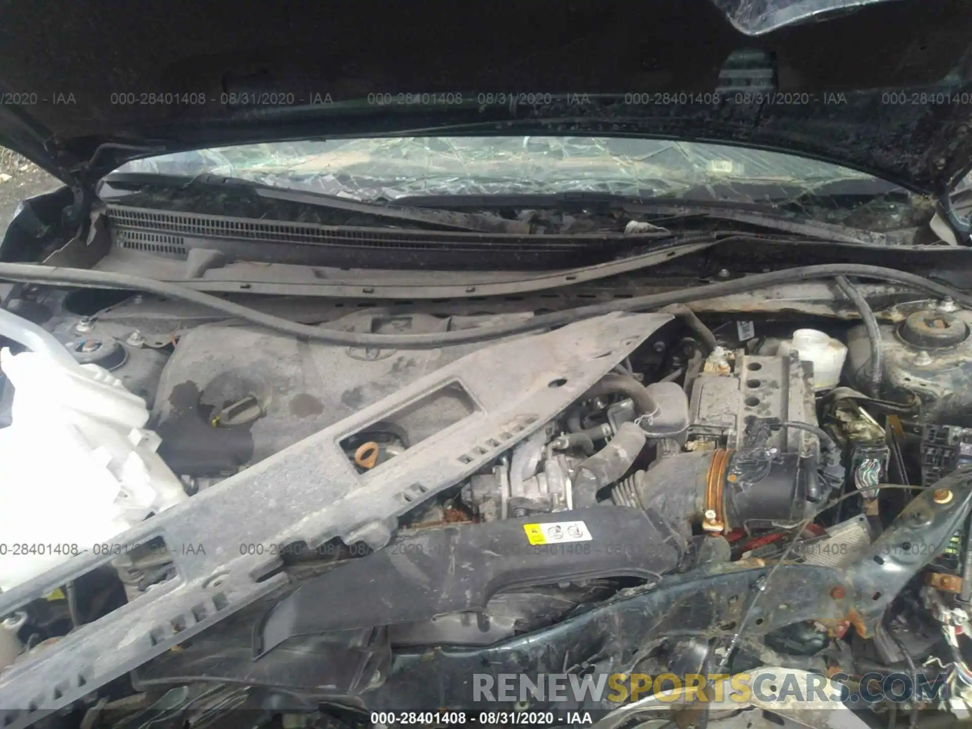 10 Photograph of a damaged car 4T1B11HK4KU698587 TOYOTA CAMRY 2019