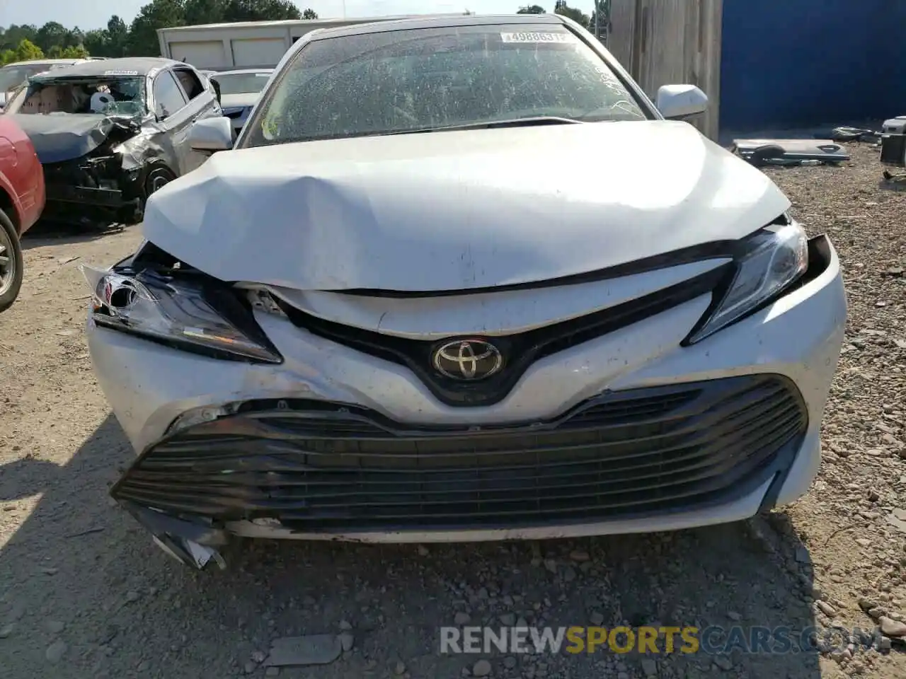 9 Photograph of a damaged car 4T1B11HK4KU698945 TOYOTA CAMRY 2019