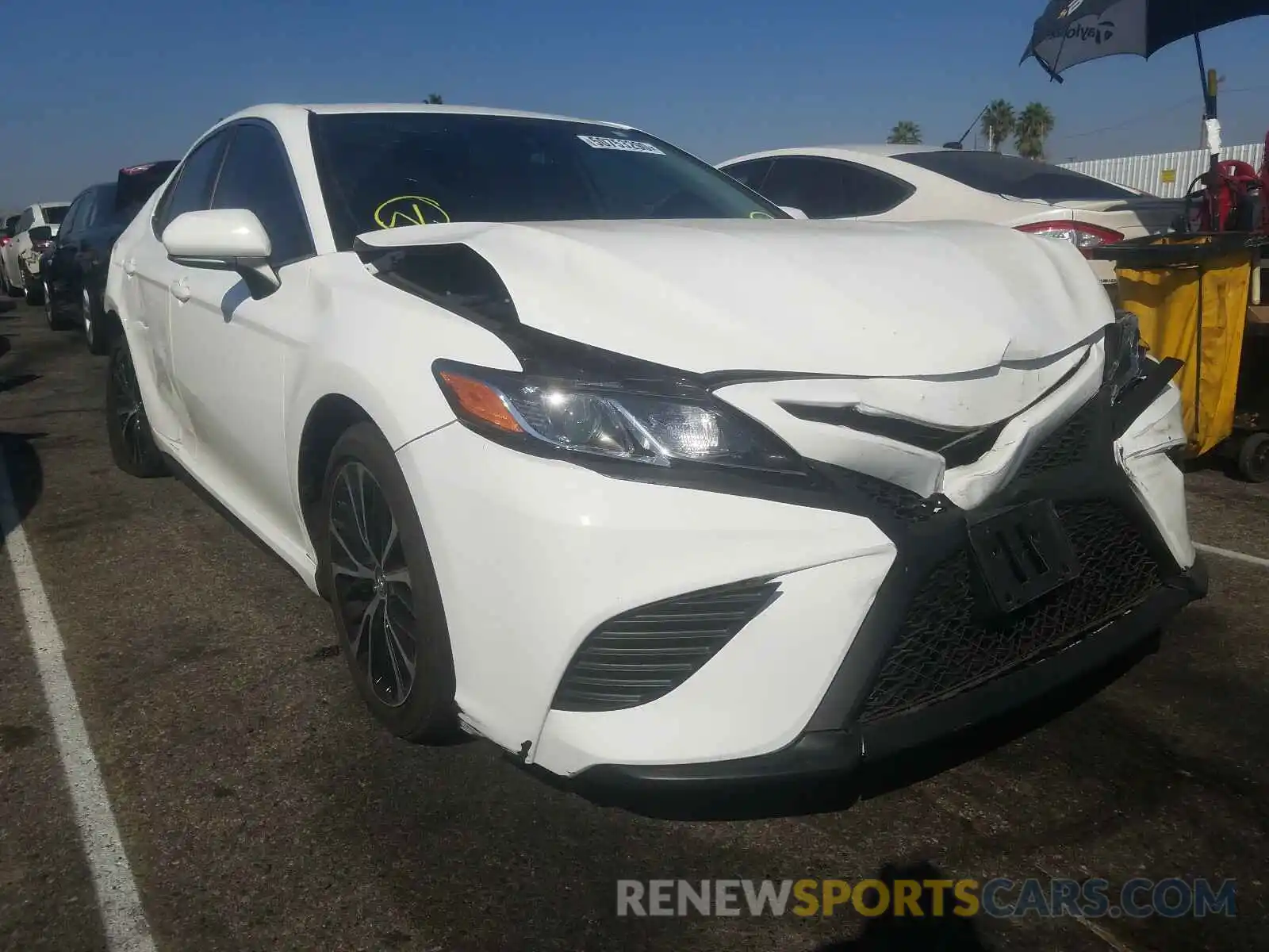 1 Photograph of a damaged car 4T1B11HK4KU701150 TOYOTA CAMRY 2019