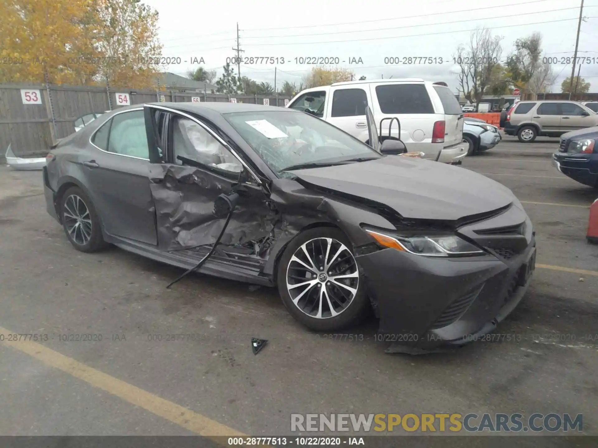 1 Photograph of a damaged car 4T1B11HK4KU701598 TOYOTA CAMRY 2019