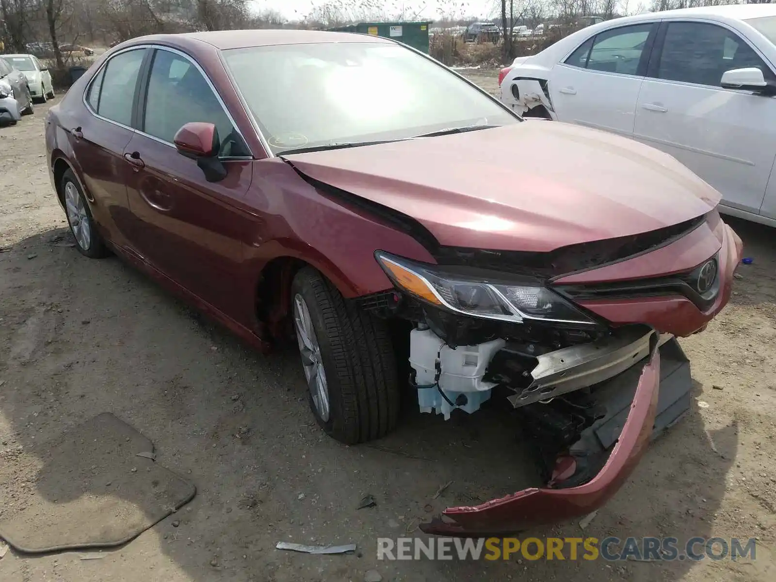 1 Photograph of a damaged car 4T1B11HK4KU703870 TOYOTA CAMRY 2019