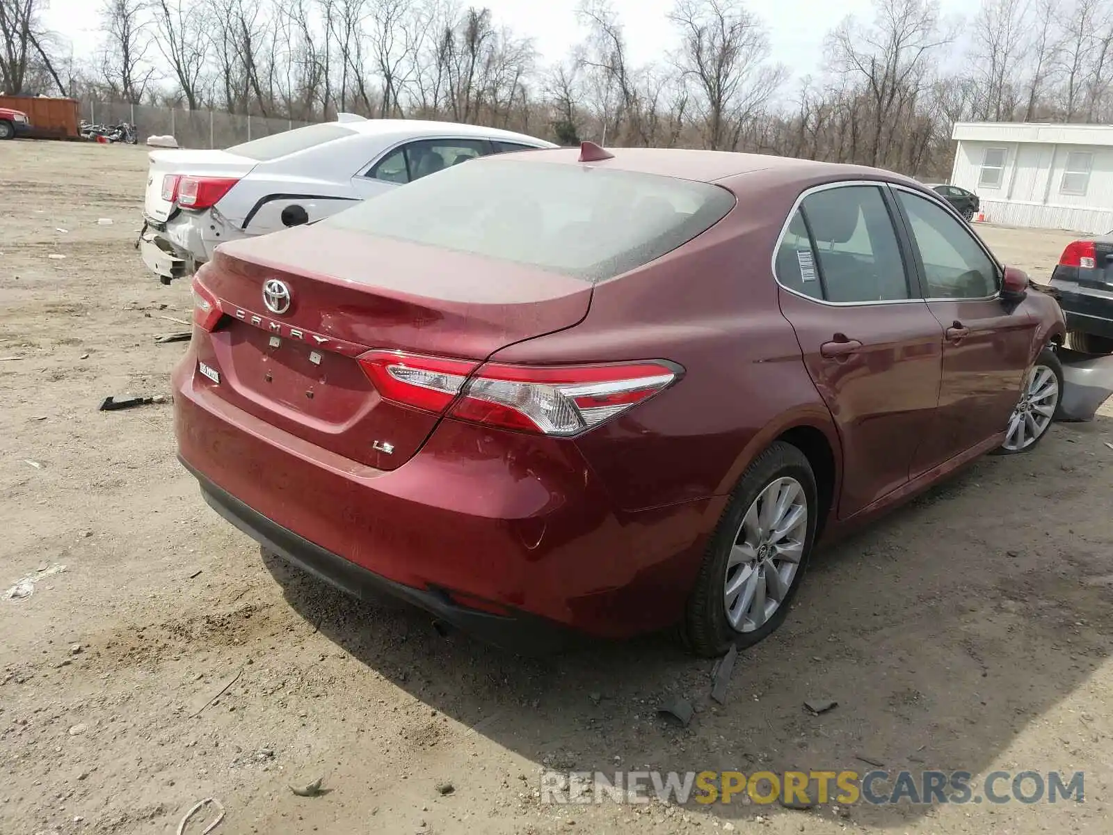 4 Photograph of a damaged car 4T1B11HK4KU703870 TOYOTA CAMRY 2019