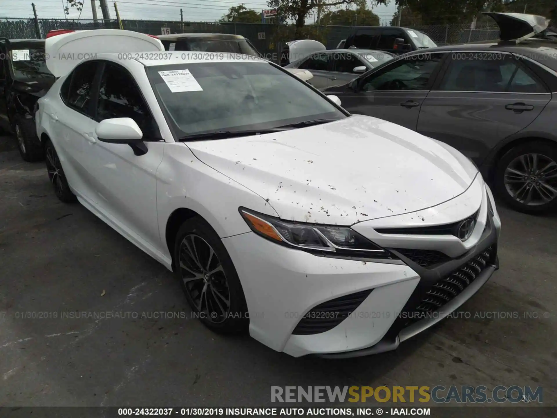 1 Photograph of a damaged car 4T1B11HK4KU704517 TOYOTA CAMRY 2019