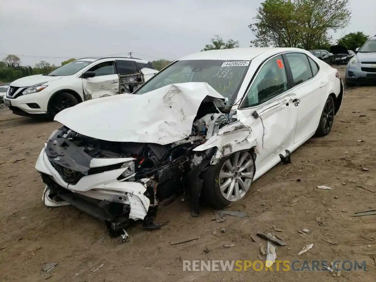 2 Photograph of a damaged car 4T1B11HK4KU705926 TOYOTA CAMRY 2019