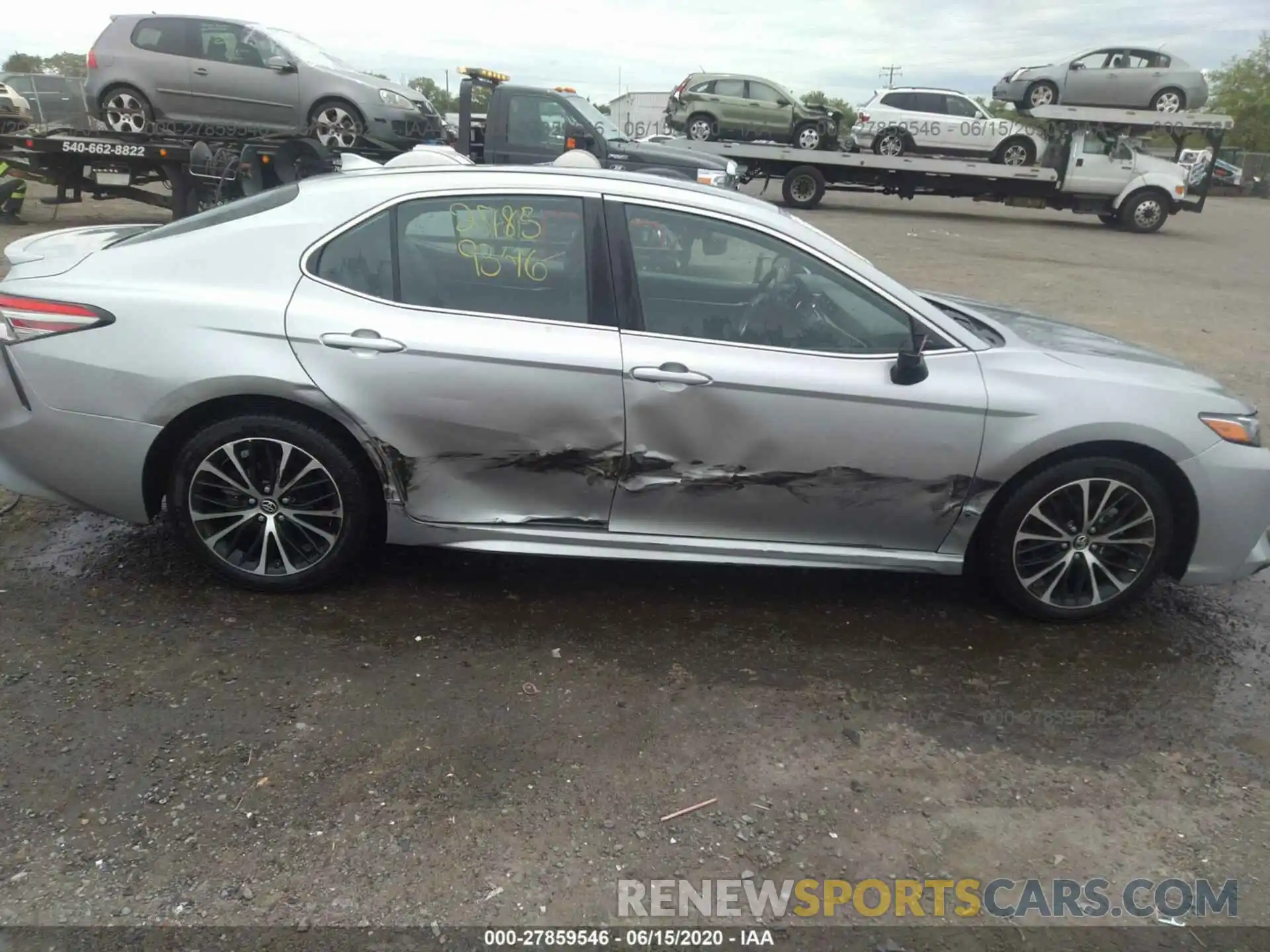 6 Photograph of a damaged car 4T1B11HK4KU706087 TOYOTA CAMRY 2019