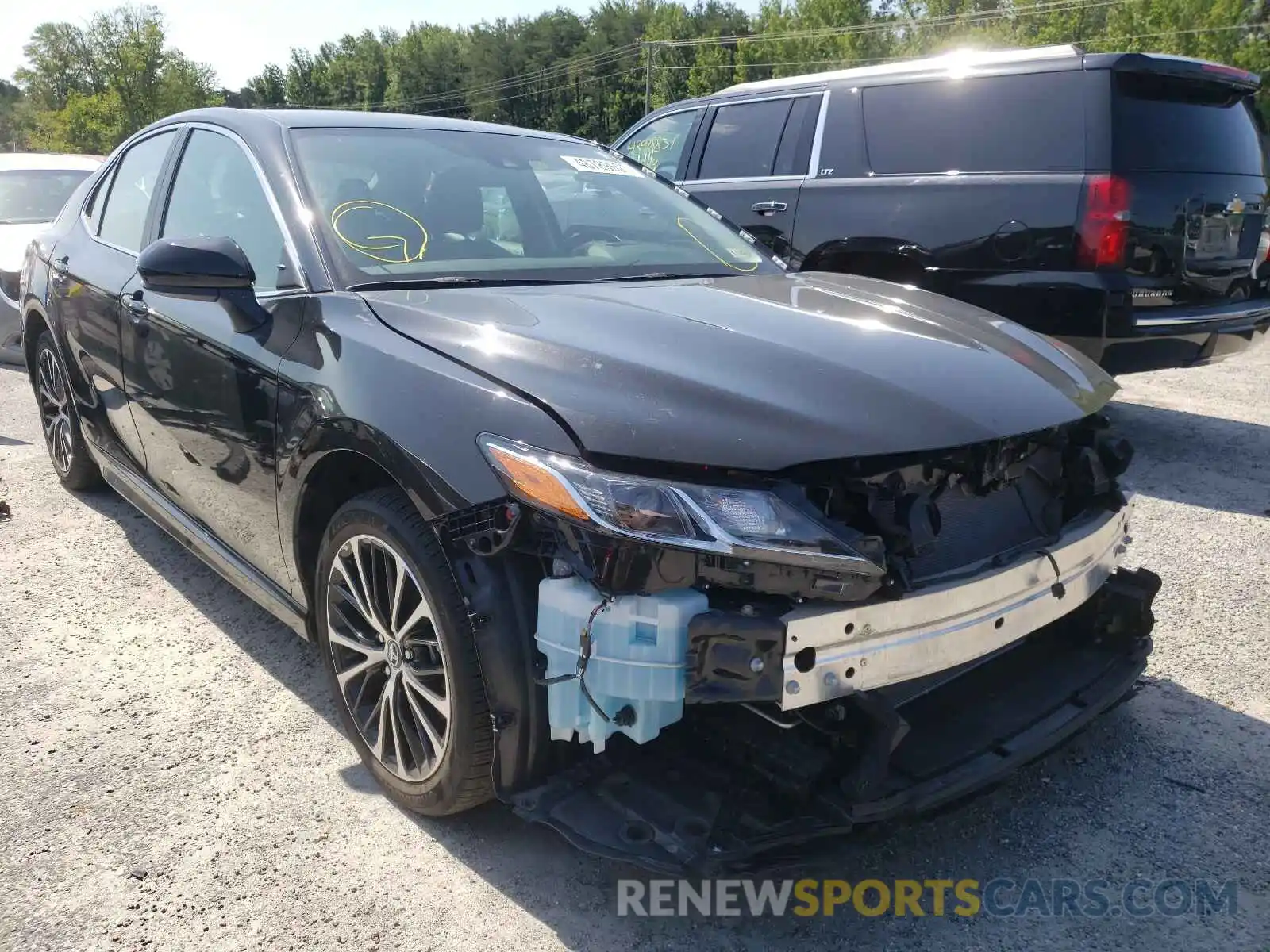 1 Photograph of a damaged car 4T1B11HK4KU706459 TOYOTA CAMRY 2019