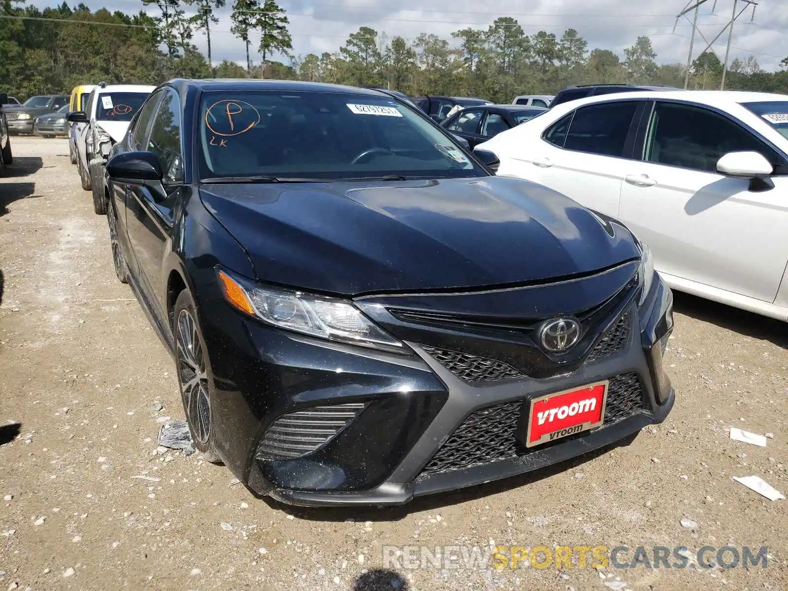 1 Photograph of a damaged car 4T1B11HK4KU707398 TOYOTA CAMRY 2019