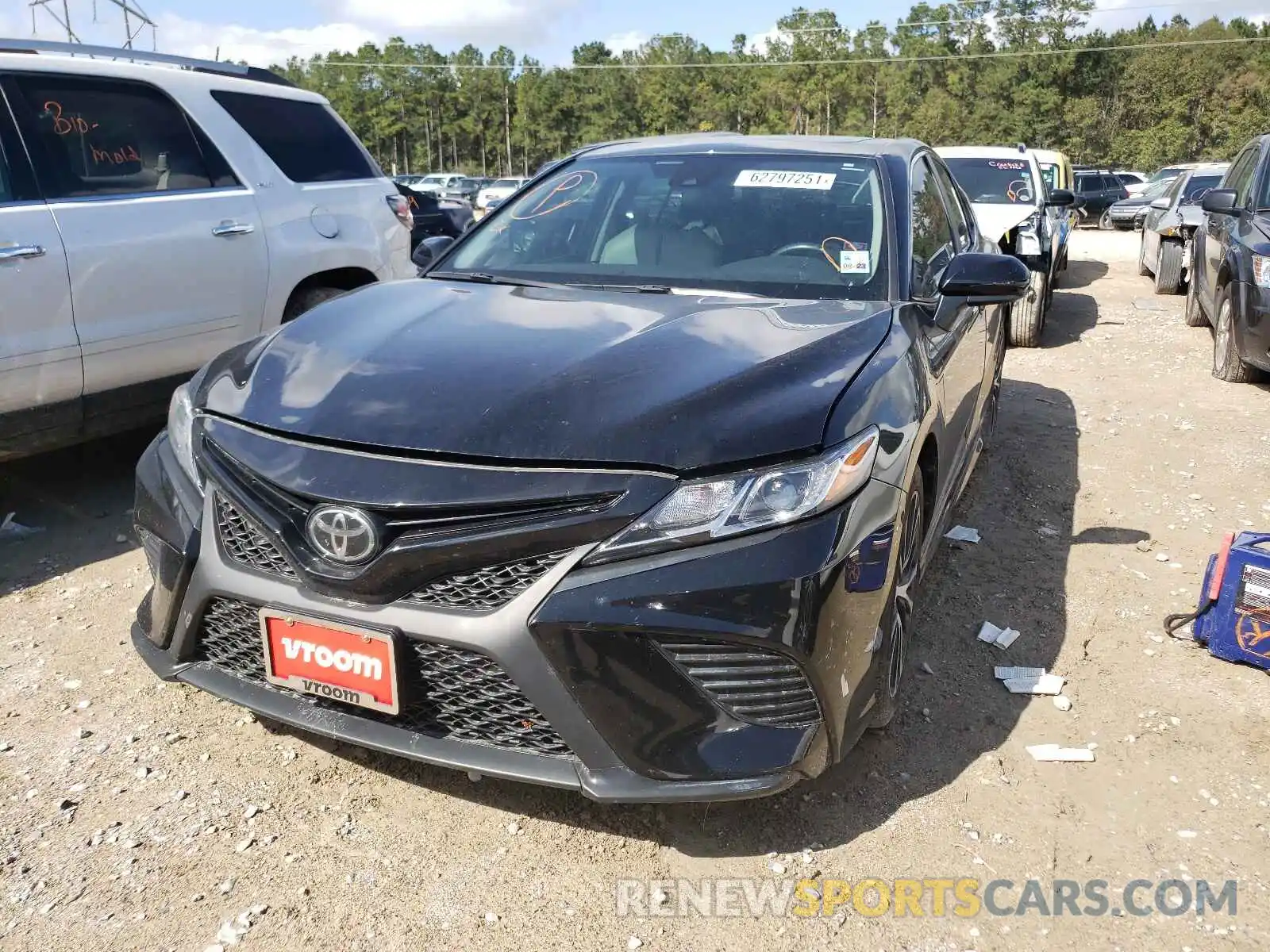 2 Photograph of a damaged car 4T1B11HK4KU707398 TOYOTA CAMRY 2019