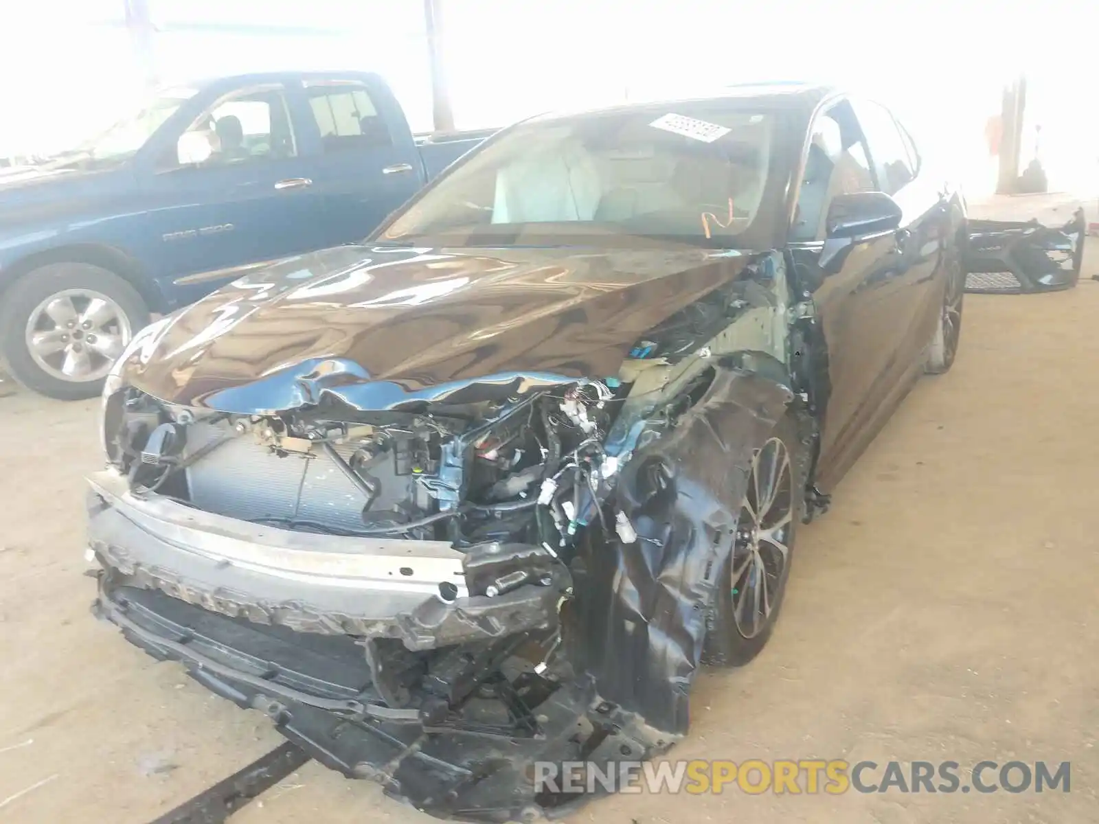 2 Photograph of a damaged car 4T1B11HK4KU708003 TOYOTA CAMRY 2019