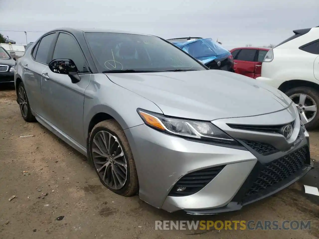 1 Photograph of a damaged car 4T1B11HK4KU709149 TOYOTA CAMRY 2019