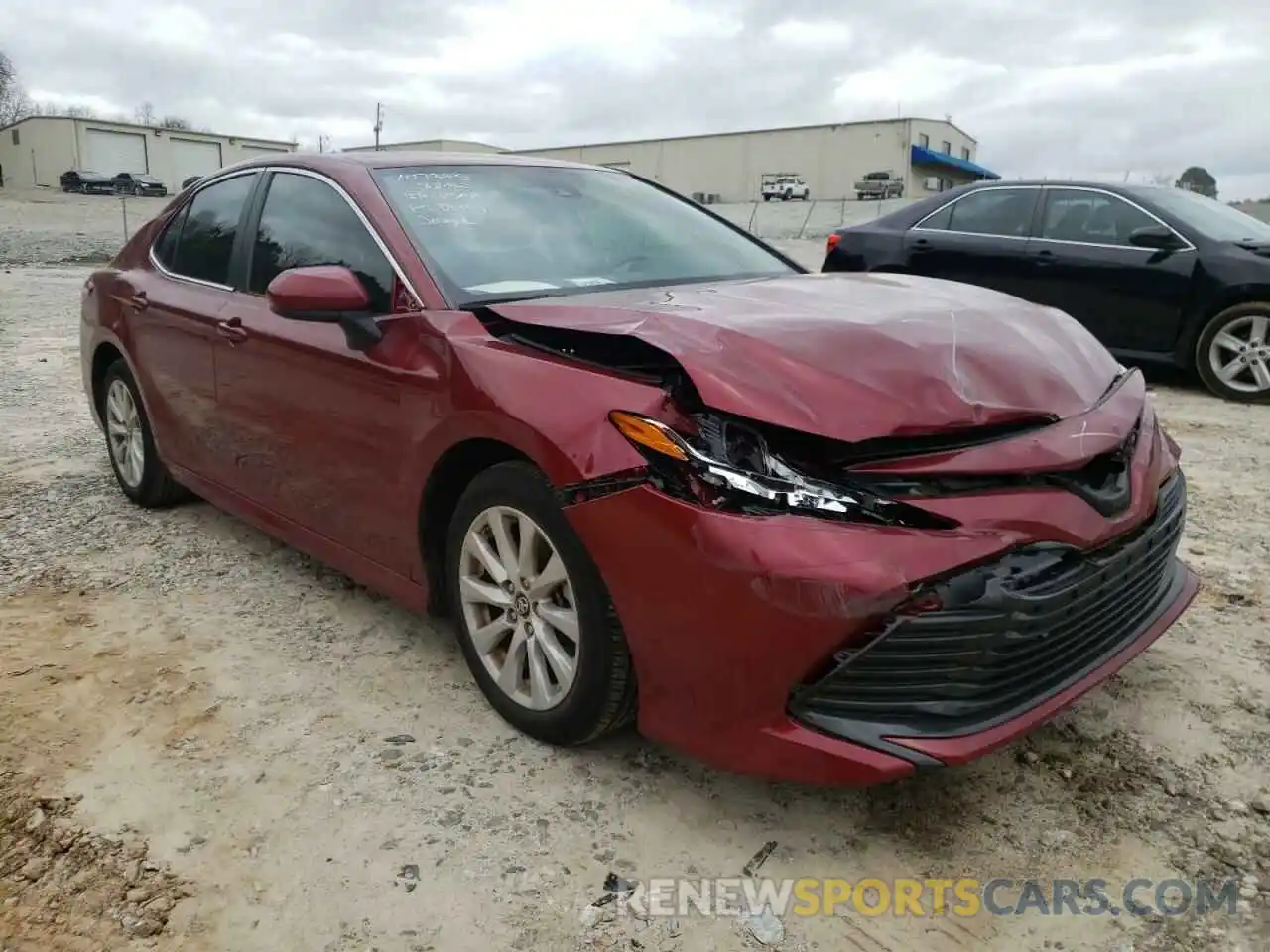 1 Photograph of a damaged car 4T1B11HK4KU709250 TOYOTA CAMRY 2019