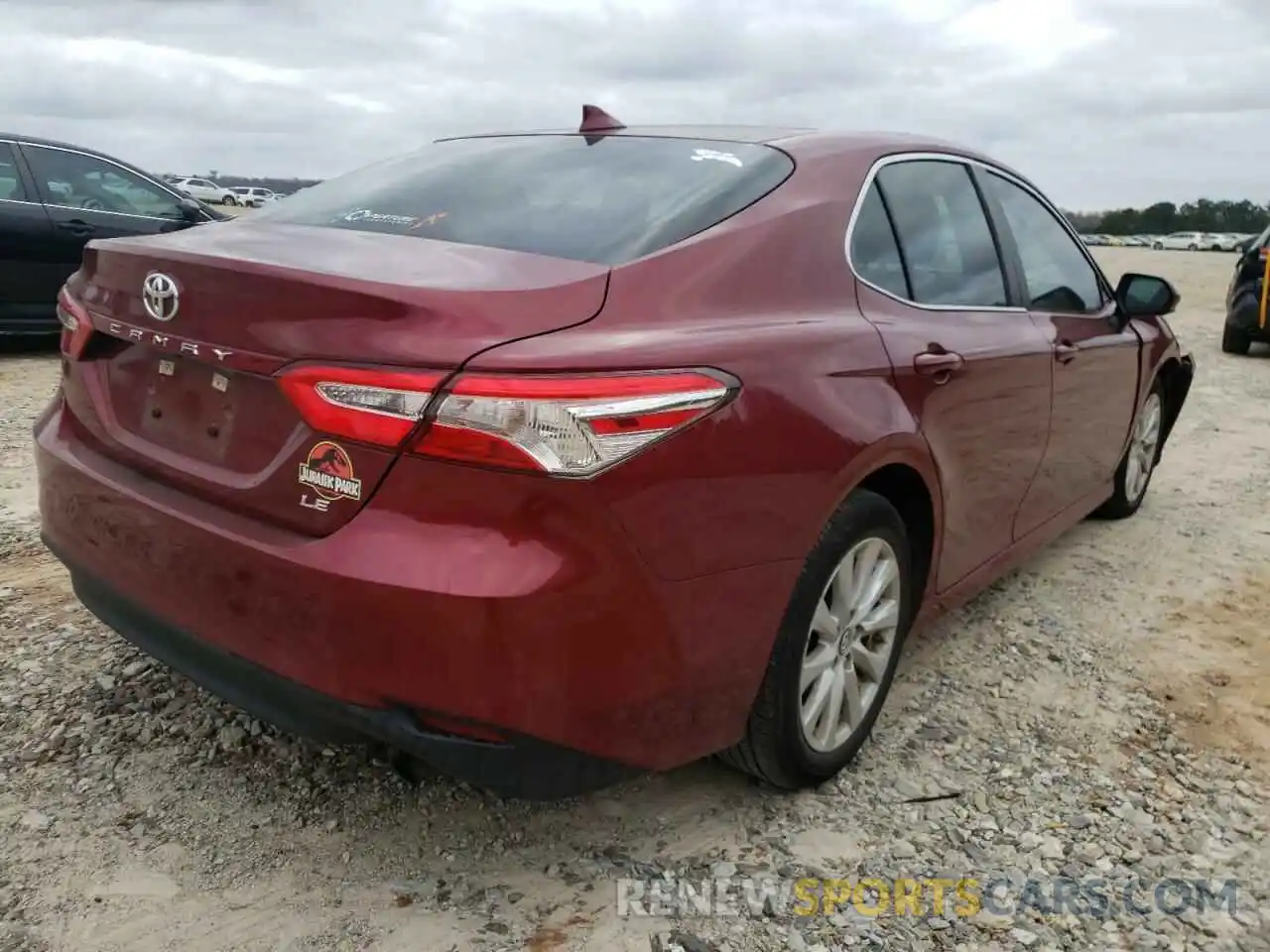 4 Фотография поврежденного автомобиля 4T1B11HK4KU709250 TOYOTA CAMRY 2019