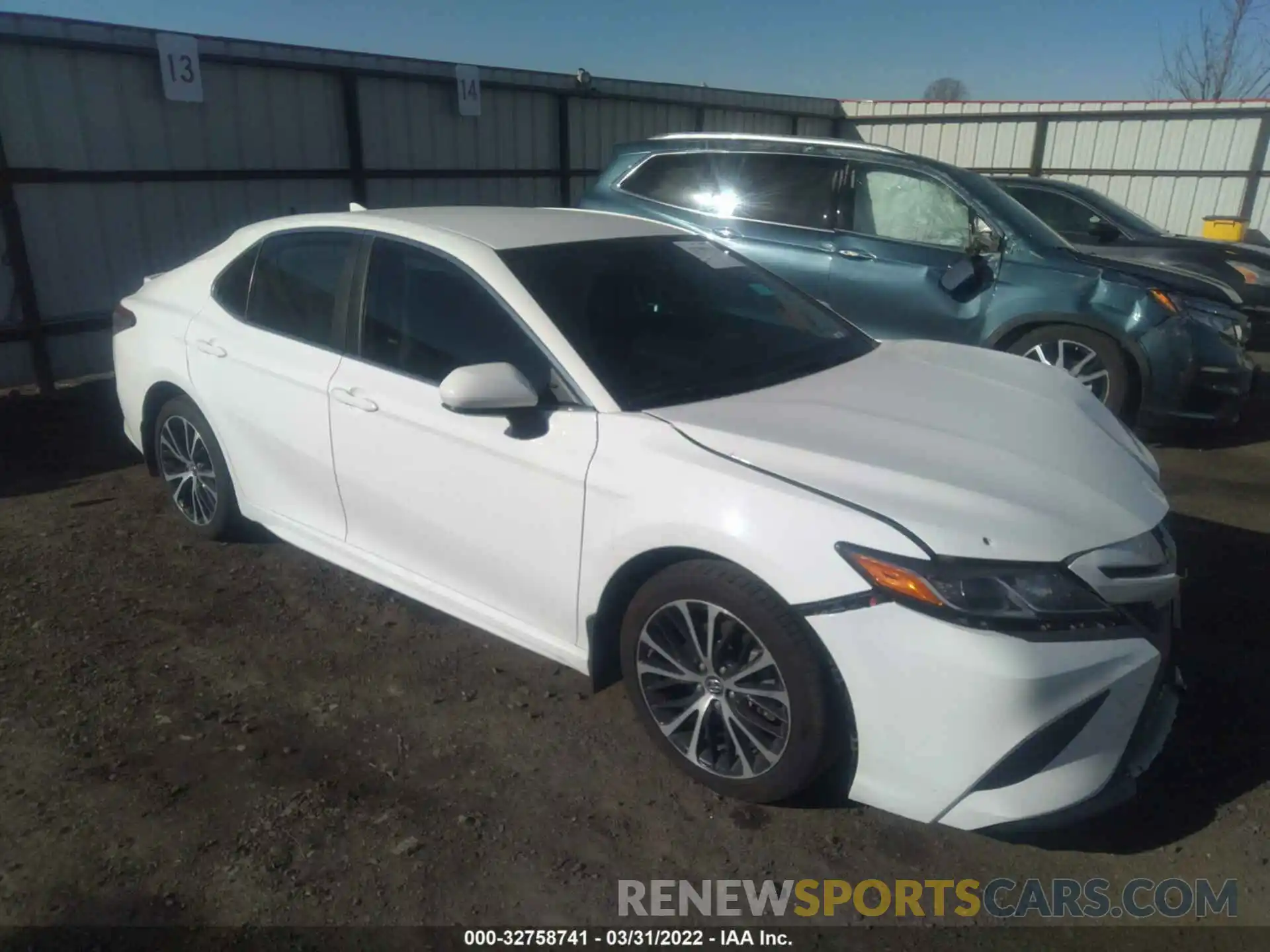 1 Photograph of a damaged car 4T1B11HK4KU709264 TOYOTA CAMRY 2019