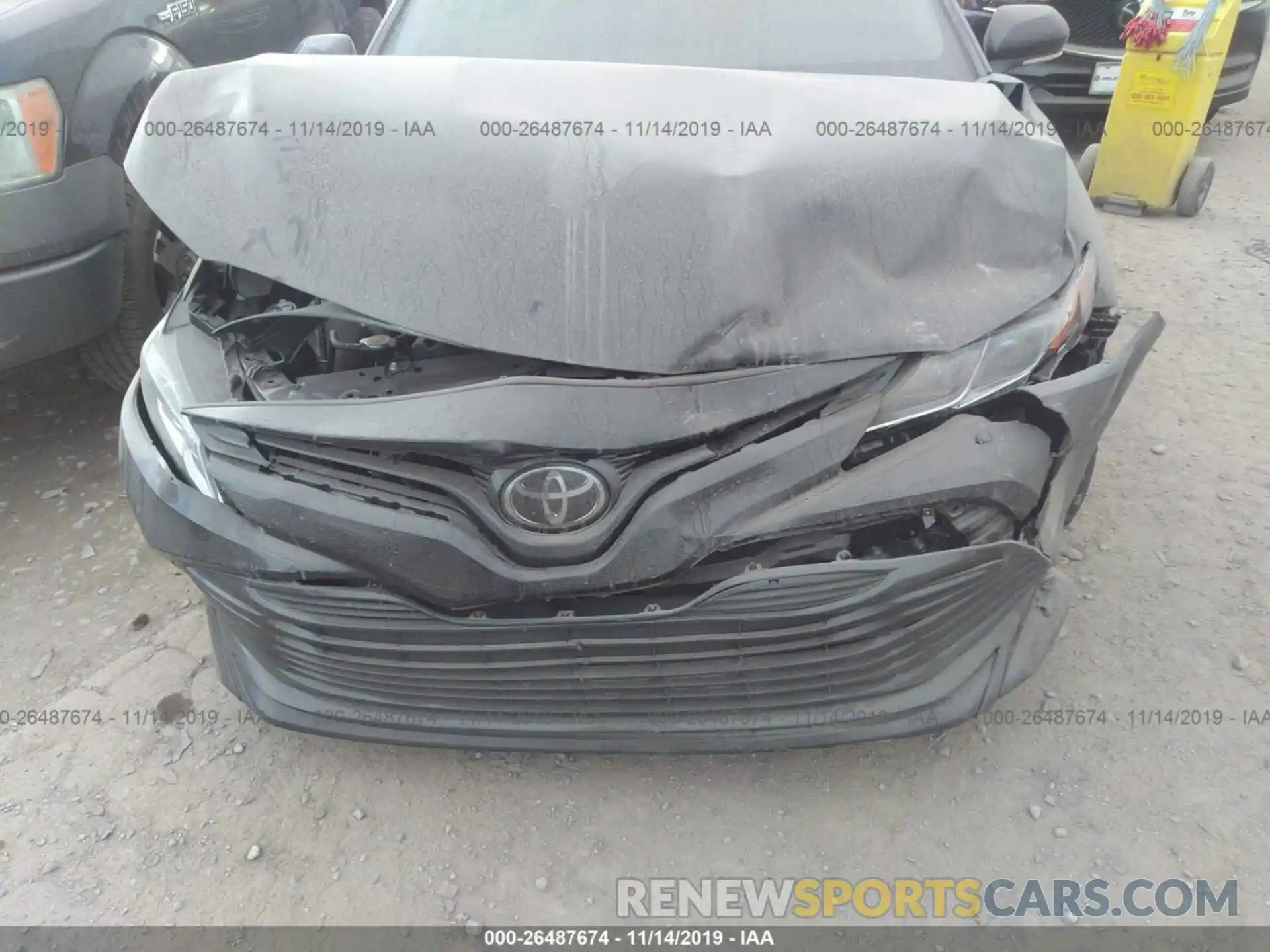 6 Photograph of a damaged car 4T1B11HK4KU709765 TOYOTA CAMRY 2019