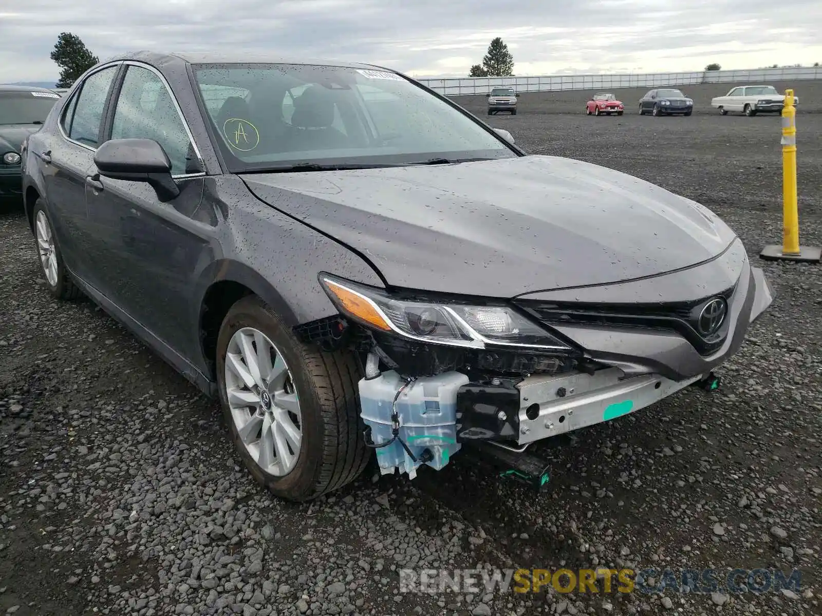 1 Photograph of a damaged car 4T1B11HK4KU710821 TOYOTA CAMRY 2019