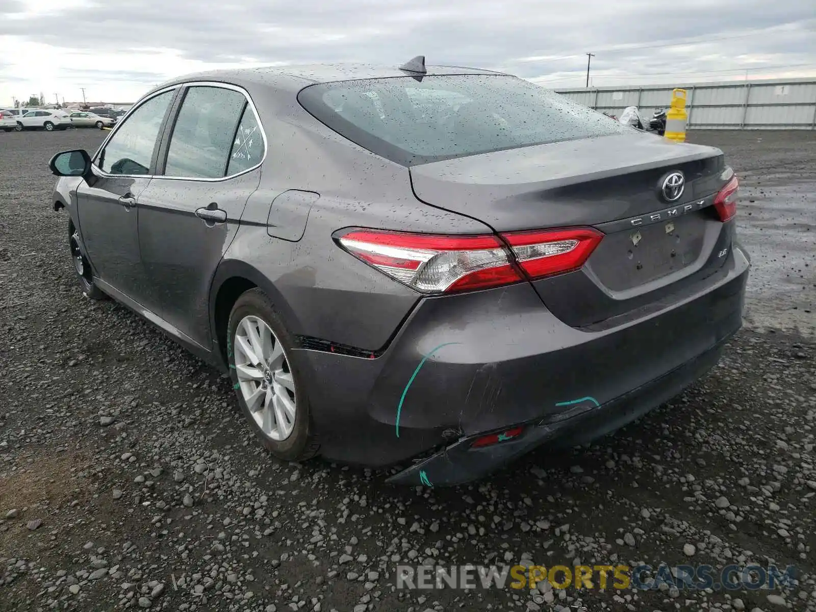 3 Photograph of a damaged car 4T1B11HK4KU710821 TOYOTA CAMRY 2019