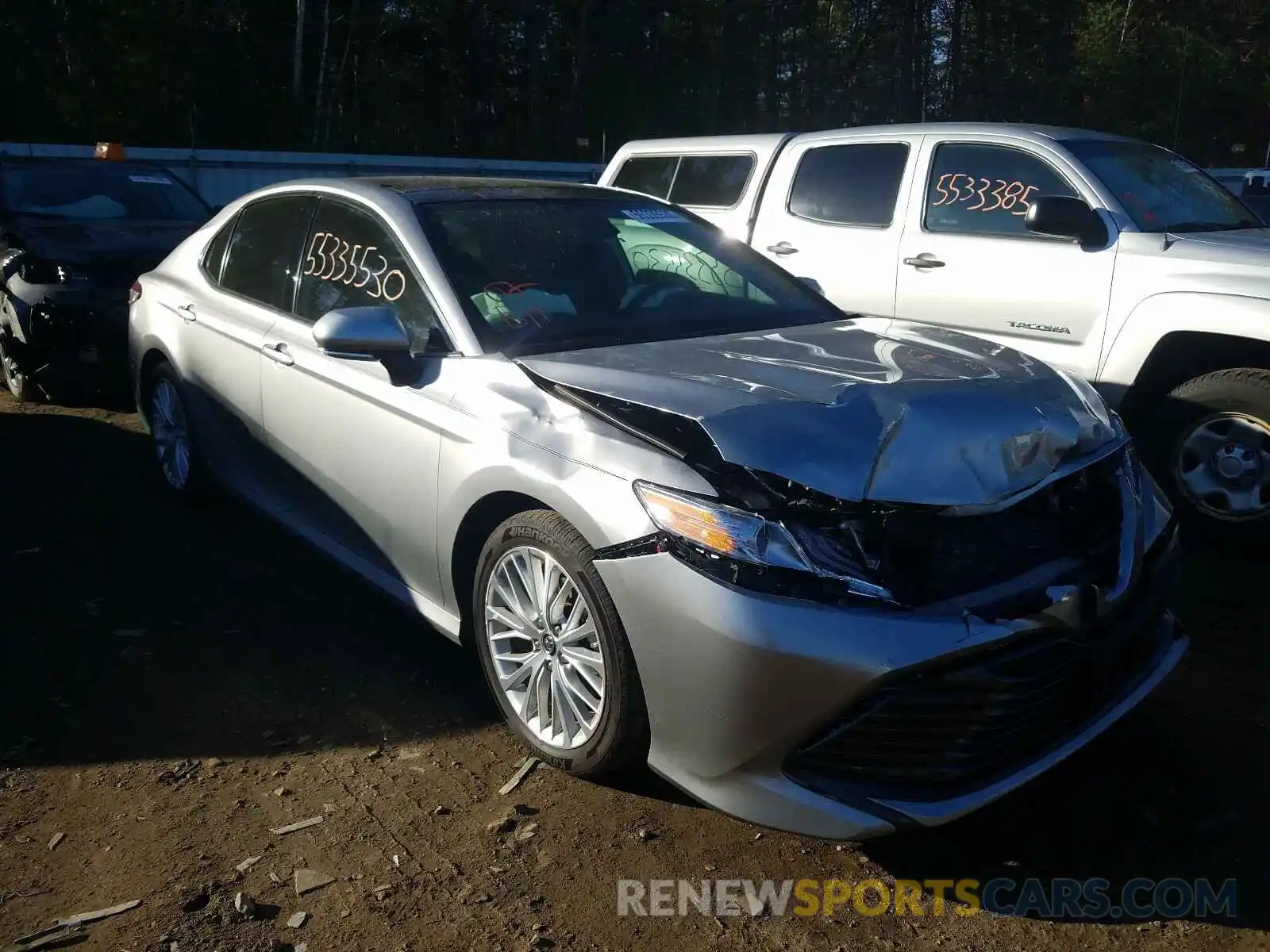 1 Photograph of a damaged car 4T1B11HK4KU710933 TOYOTA CAMRY 2019