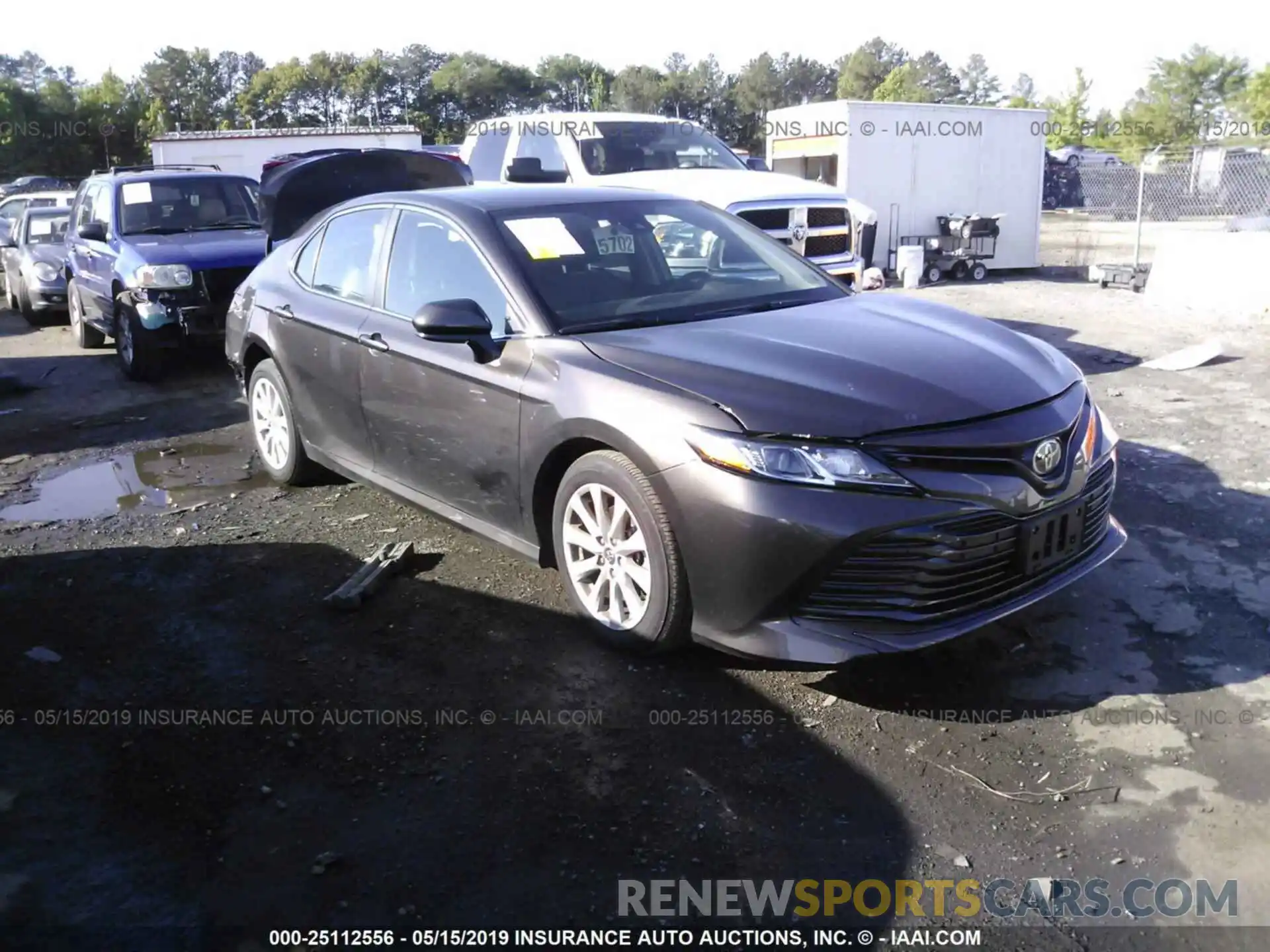 1 Photograph of a damaged car 4T1B11HK4KU714433 TOYOTA CAMRY 2019