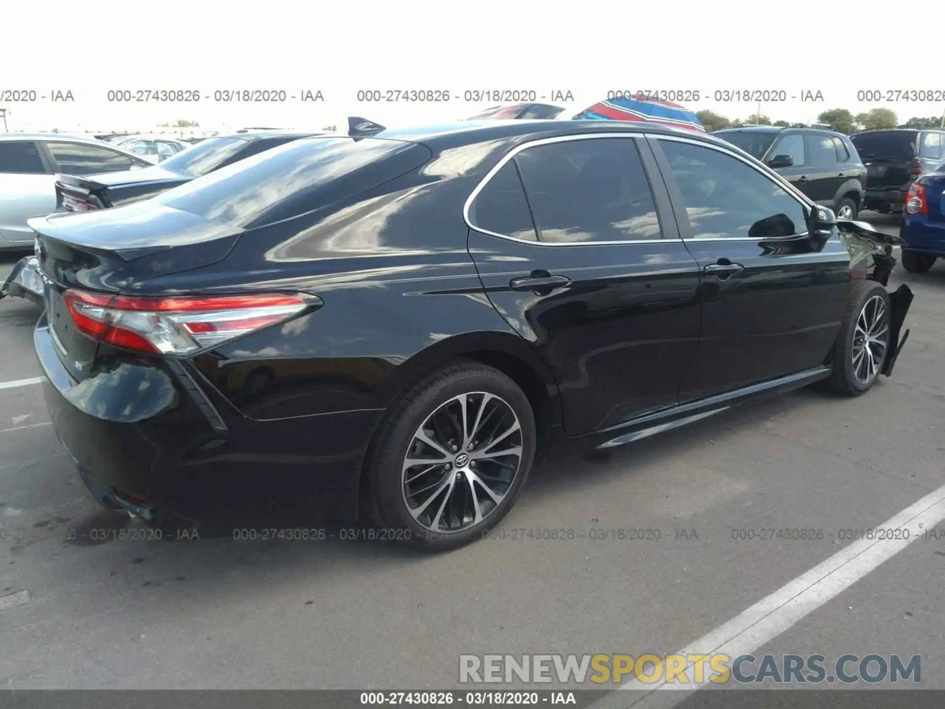 4 Фотография поврежденного автомобиля 4T1B11HK4KU714514 TOYOTA CAMRY 2019