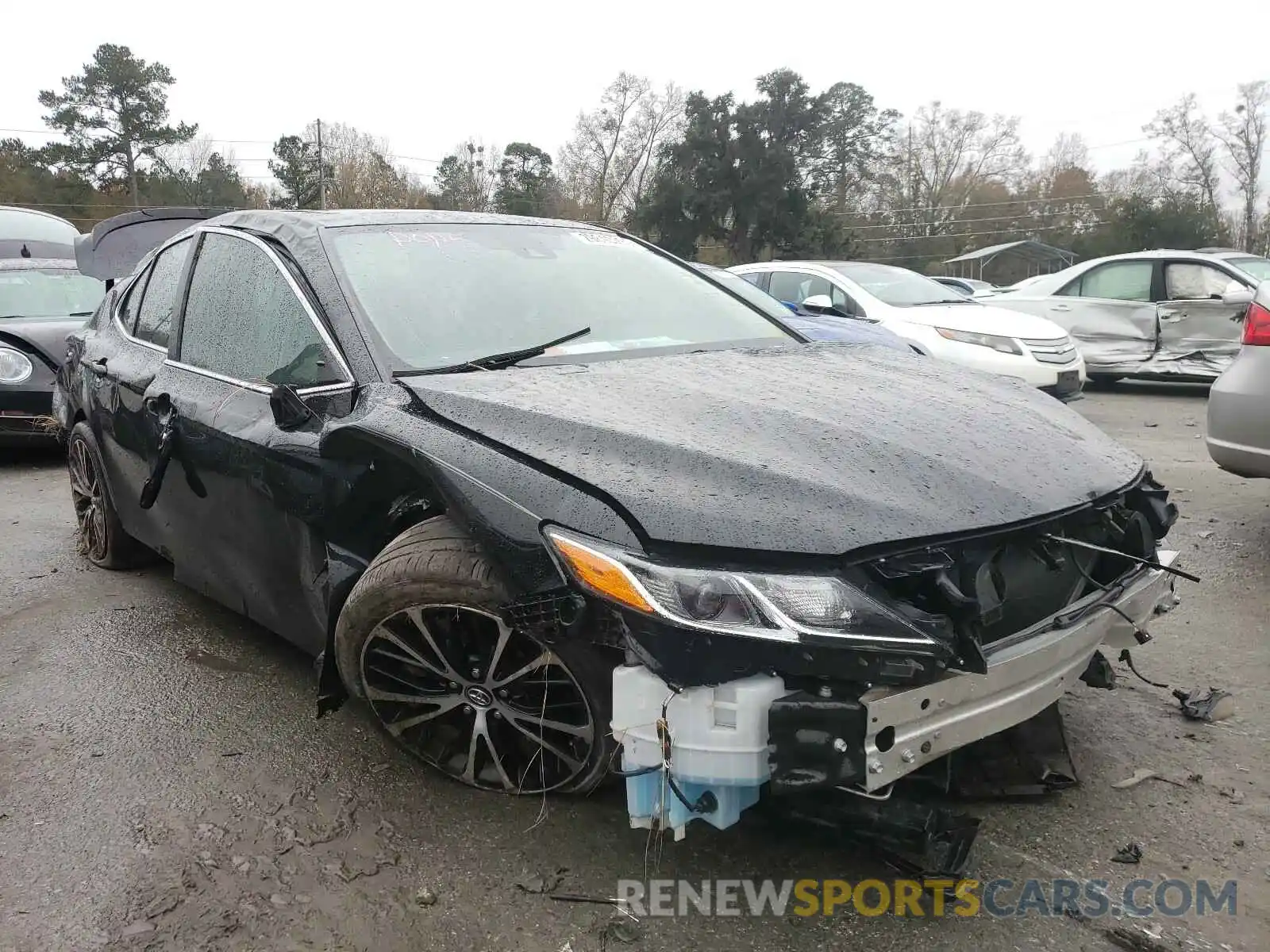 1 Photograph of a damaged car 4T1B11HK4KU715727 TOYOTA CAMRY 2019