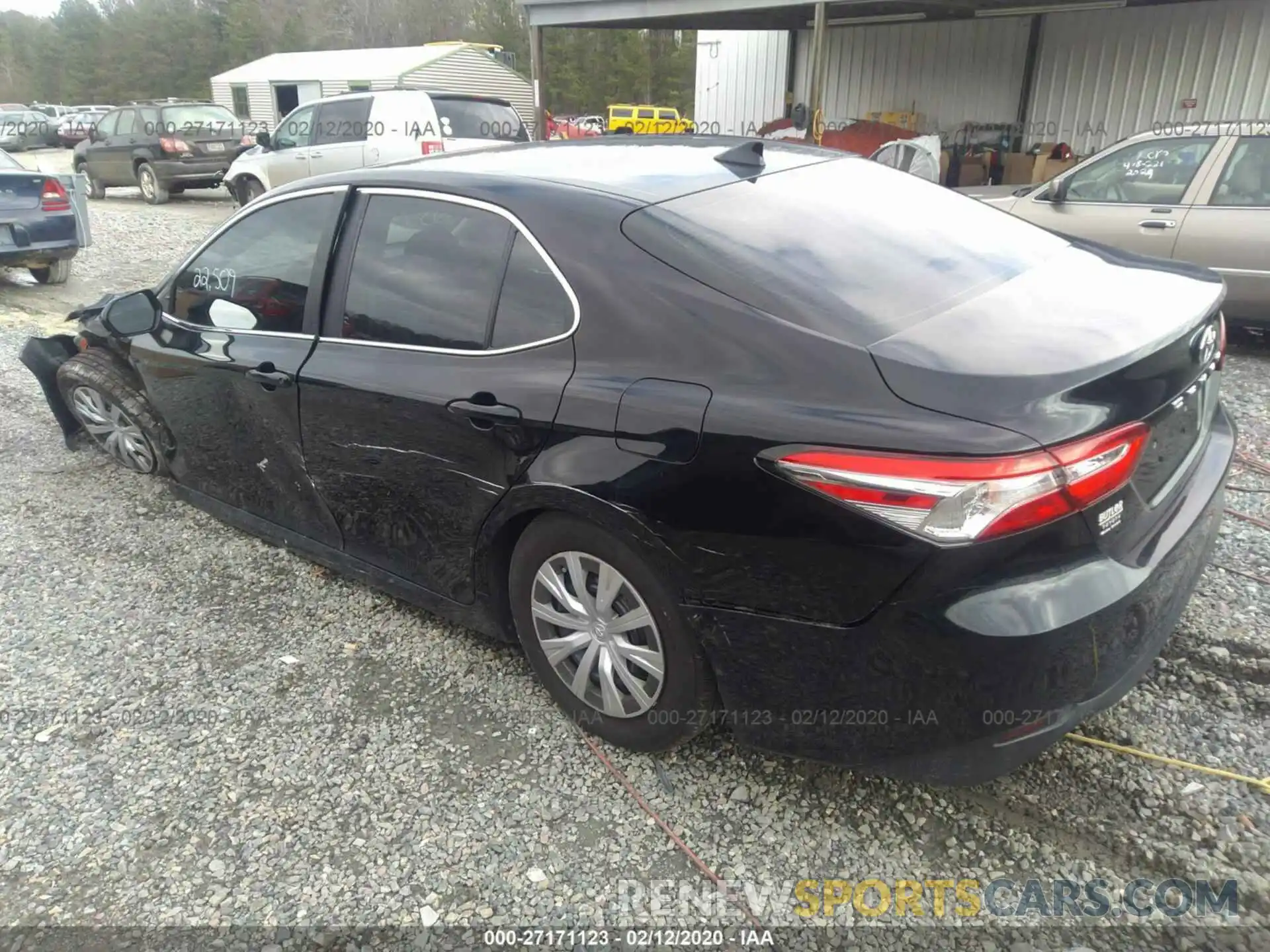 3 Photograph of a damaged car 4T1B11HK4KU716571 TOYOTA CAMRY 2019