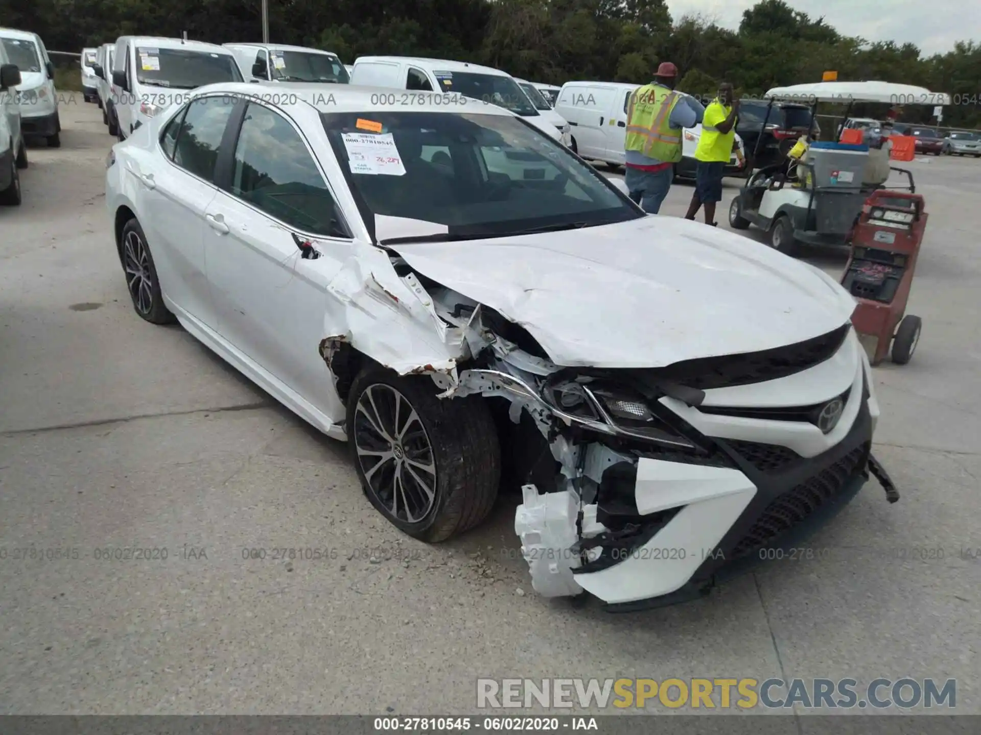 1 Photograph of a damaged car 4T1B11HK4KU716912 TOYOTA CAMRY 2019