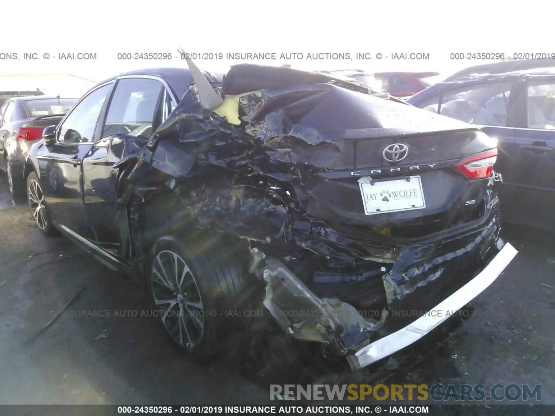 3 Photograph of a damaged car 4T1B11HK4KU717736 TOYOTA CAMRY 2019