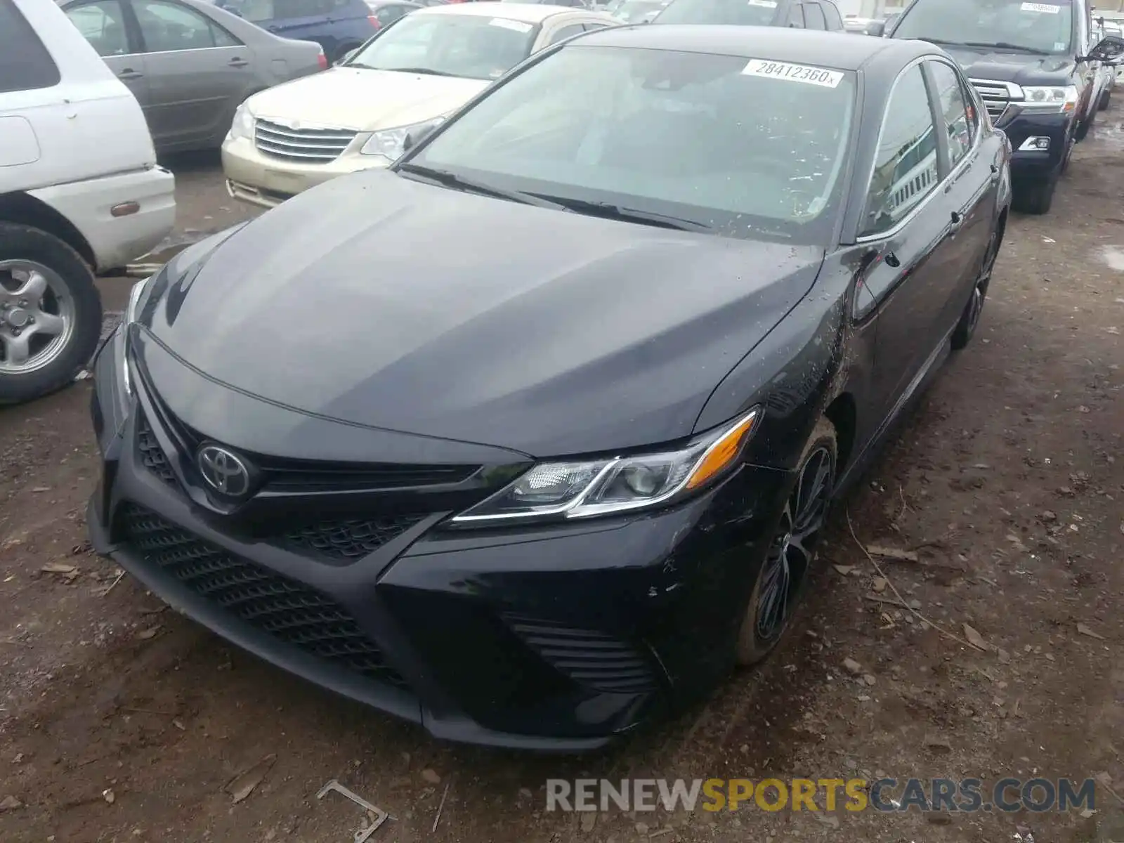 2 Photograph of a damaged car 4T1B11HK4KU718143 TOYOTA CAMRY 2019