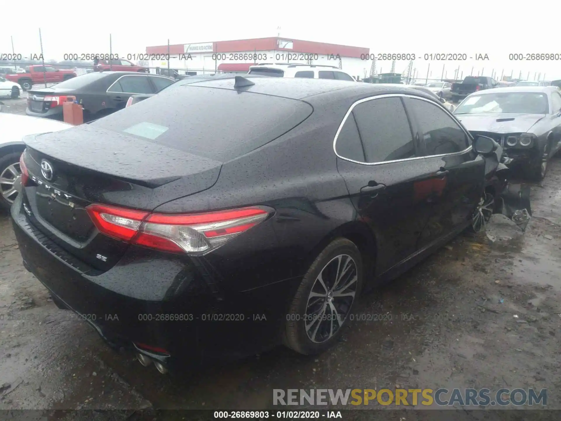 4 Фотография поврежденного автомобиля 4T1B11HK4KU719051 TOYOTA CAMRY 2019