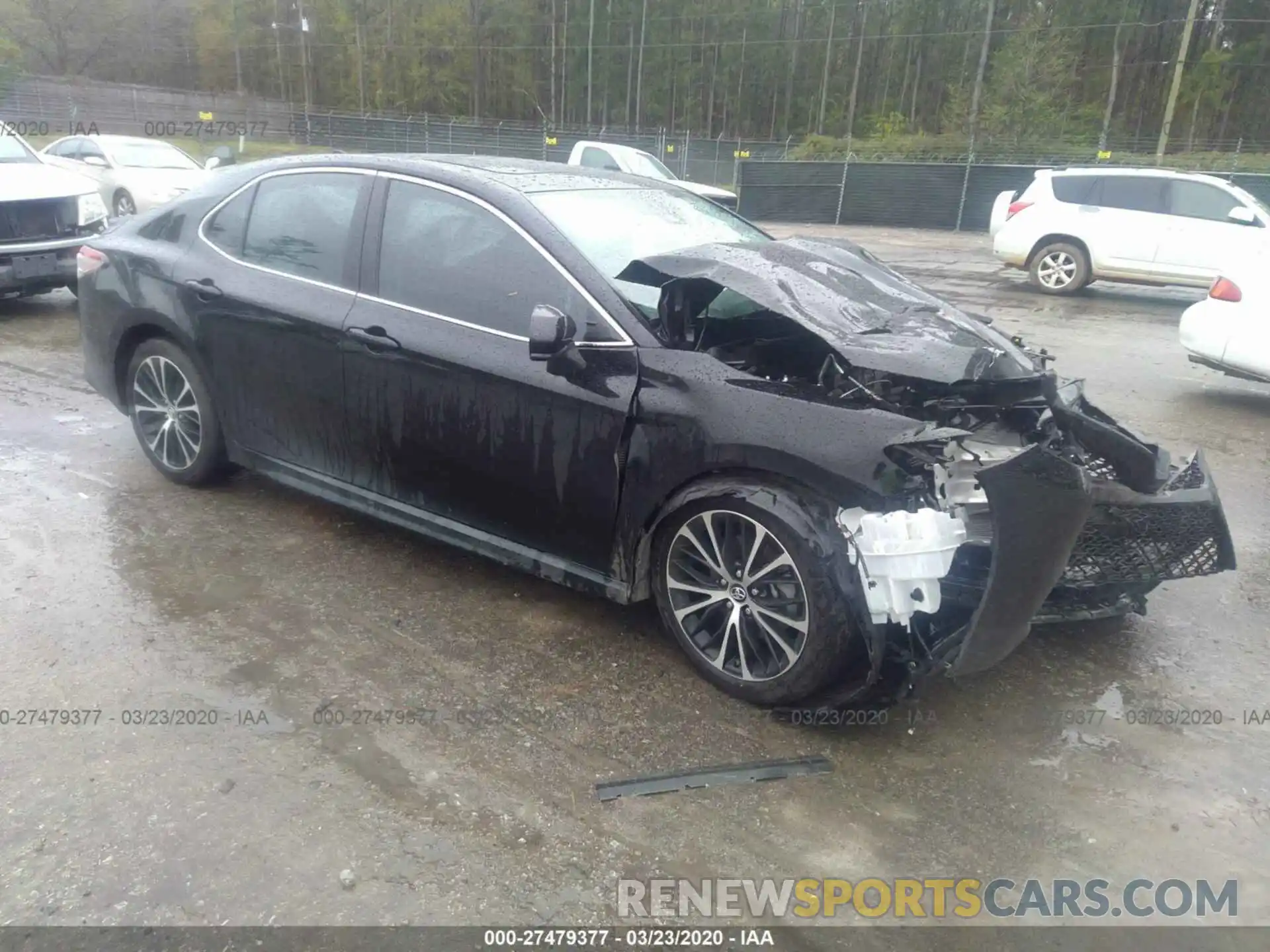 1 Photograph of a damaged car 4T1B11HK4KU719504 TOYOTA CAMRY 2019