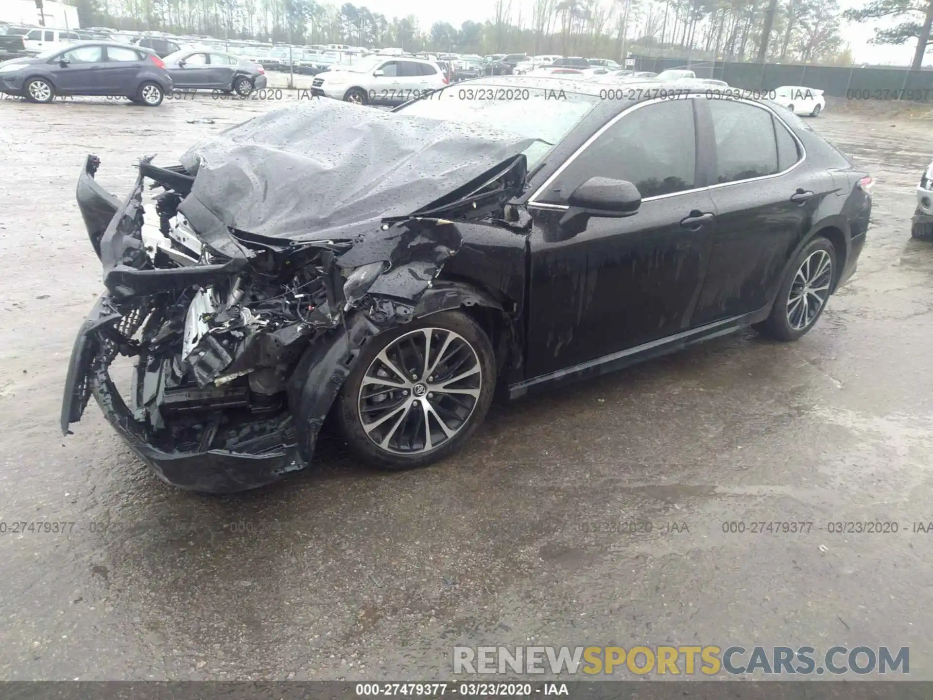 2 Photograph of a damaged car 4T1B11HK4KU719504 TOYOTA CAMRY 2019