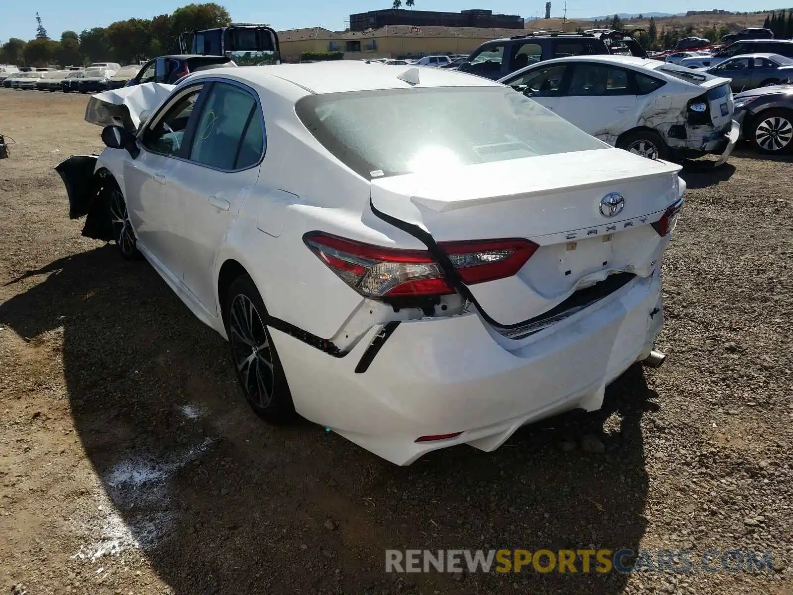 3 Photograph of a damaged car 4T1B11HK4KU719759 TOYOTA CAMRY 2019