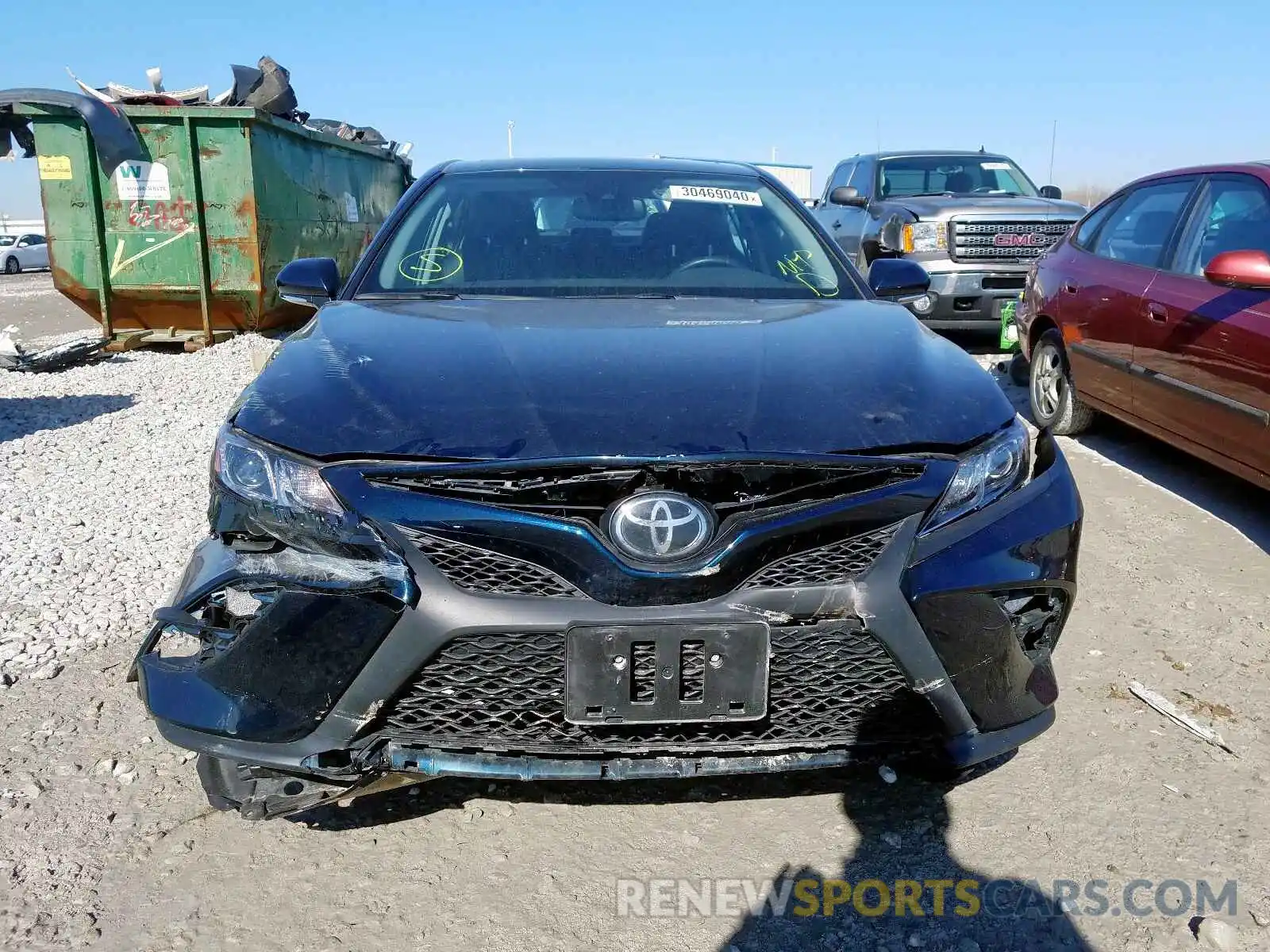 9 Photograph of a damaged car 4T1B11HK4KU719972 TOYOTA CAMRY 2019